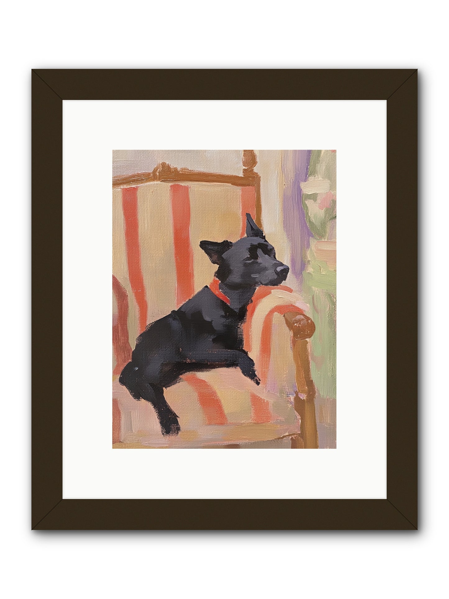 Chaucer -- Framed Print - Black 9x12