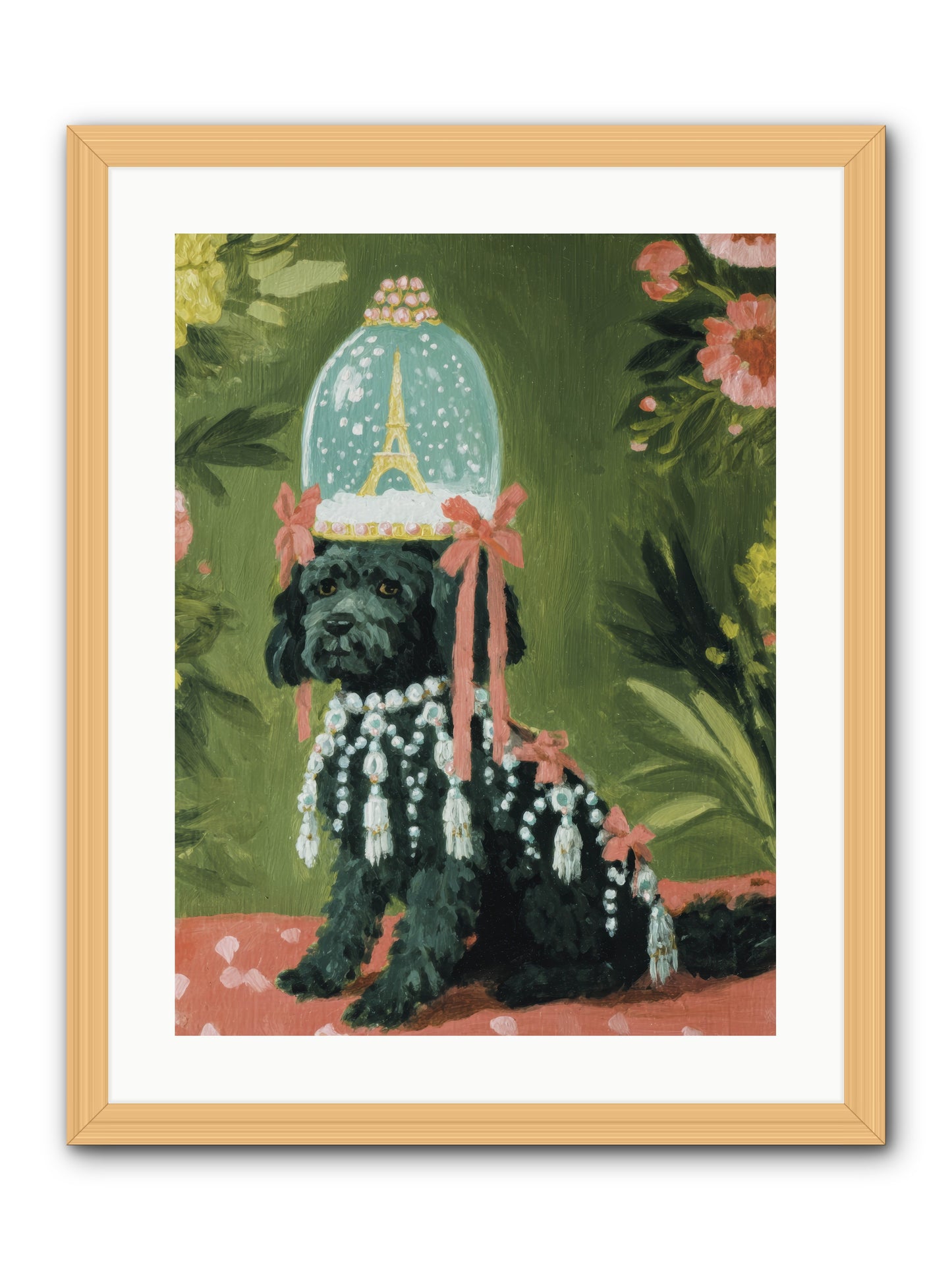 Cherished Splendor -- Framed Print - Natural 18x24