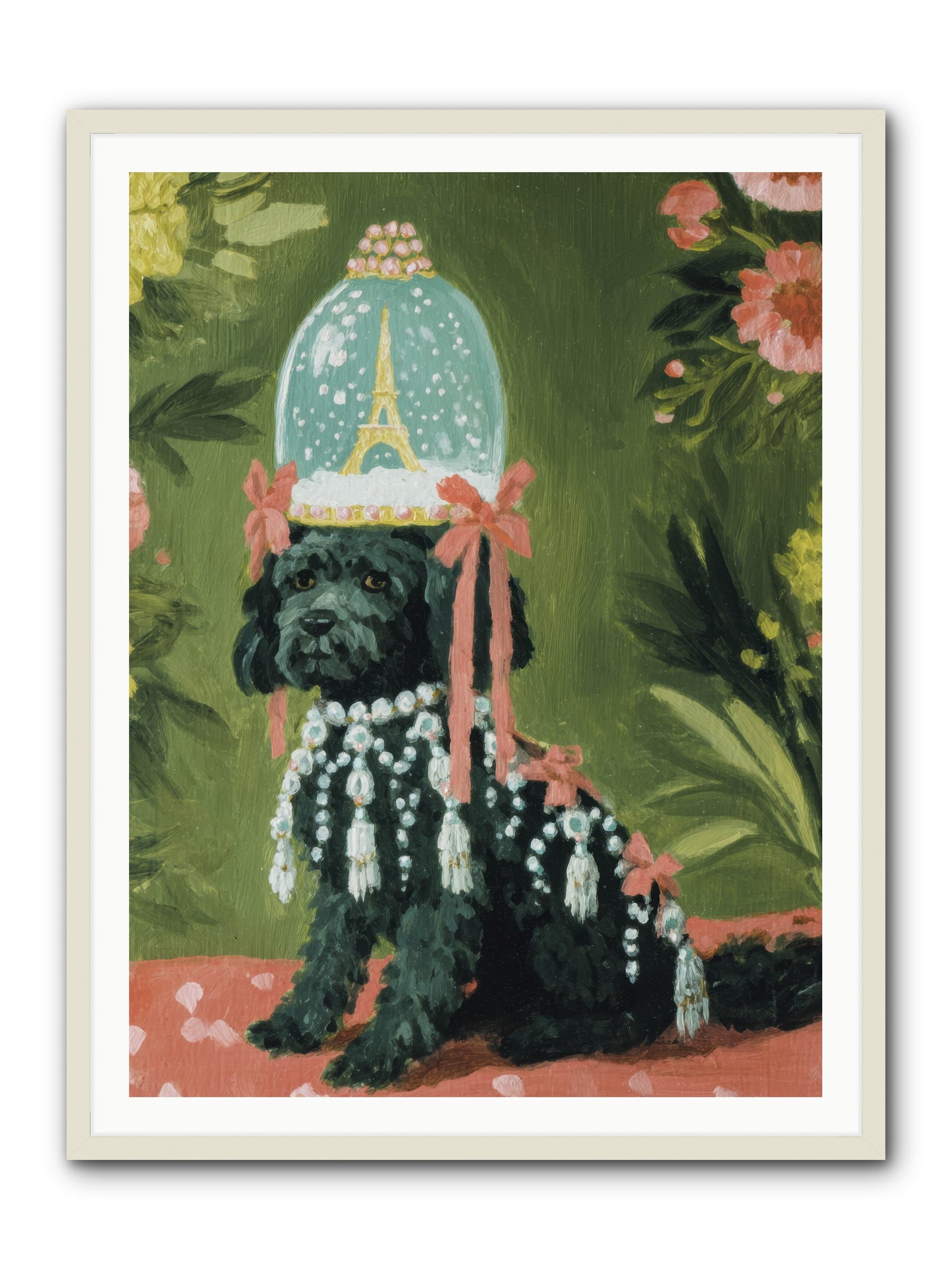 Cherished Splendor -- Framed Print - White 36x48