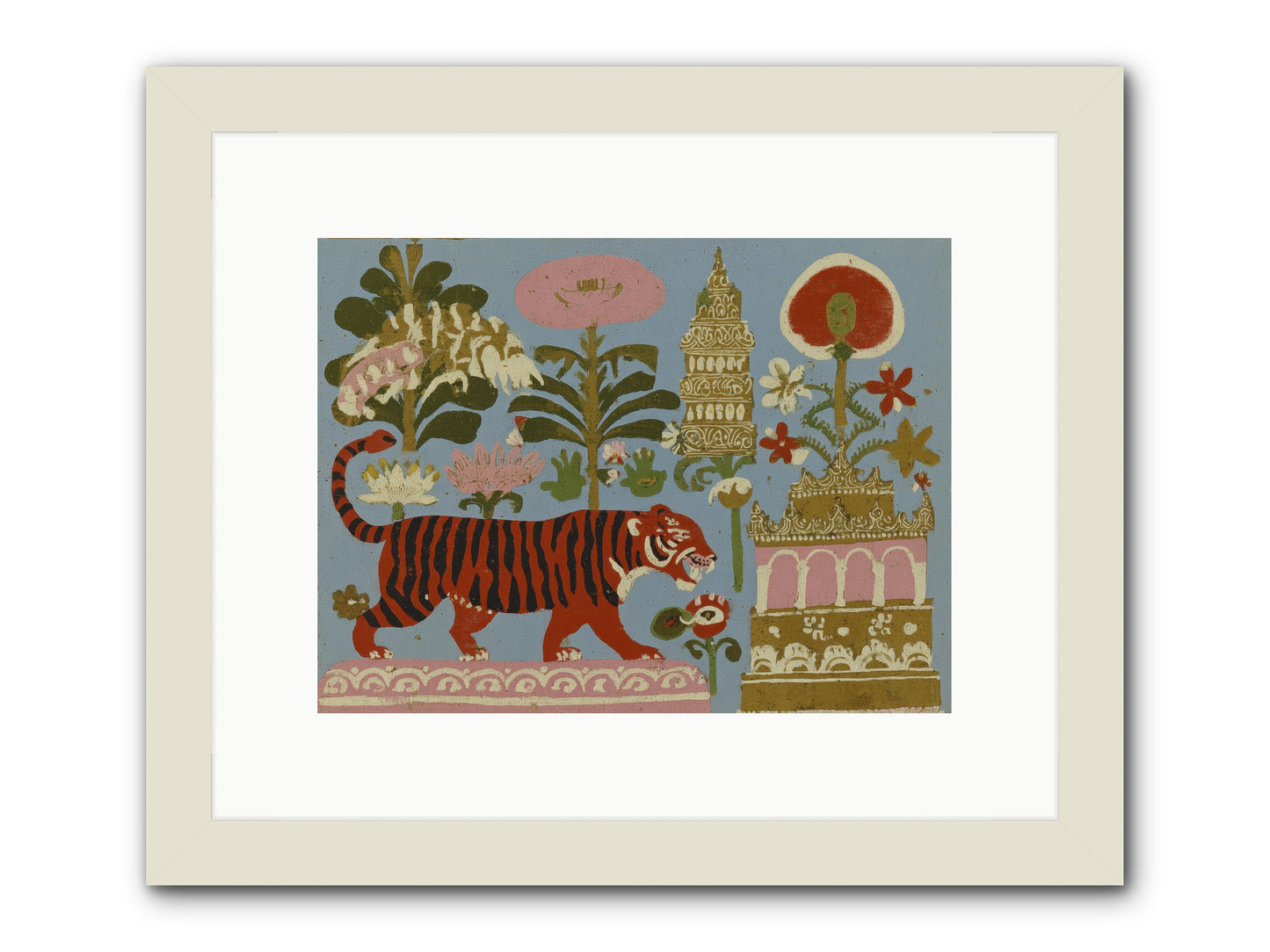 Cherry House Confidential -- Framed Print - White 12x9