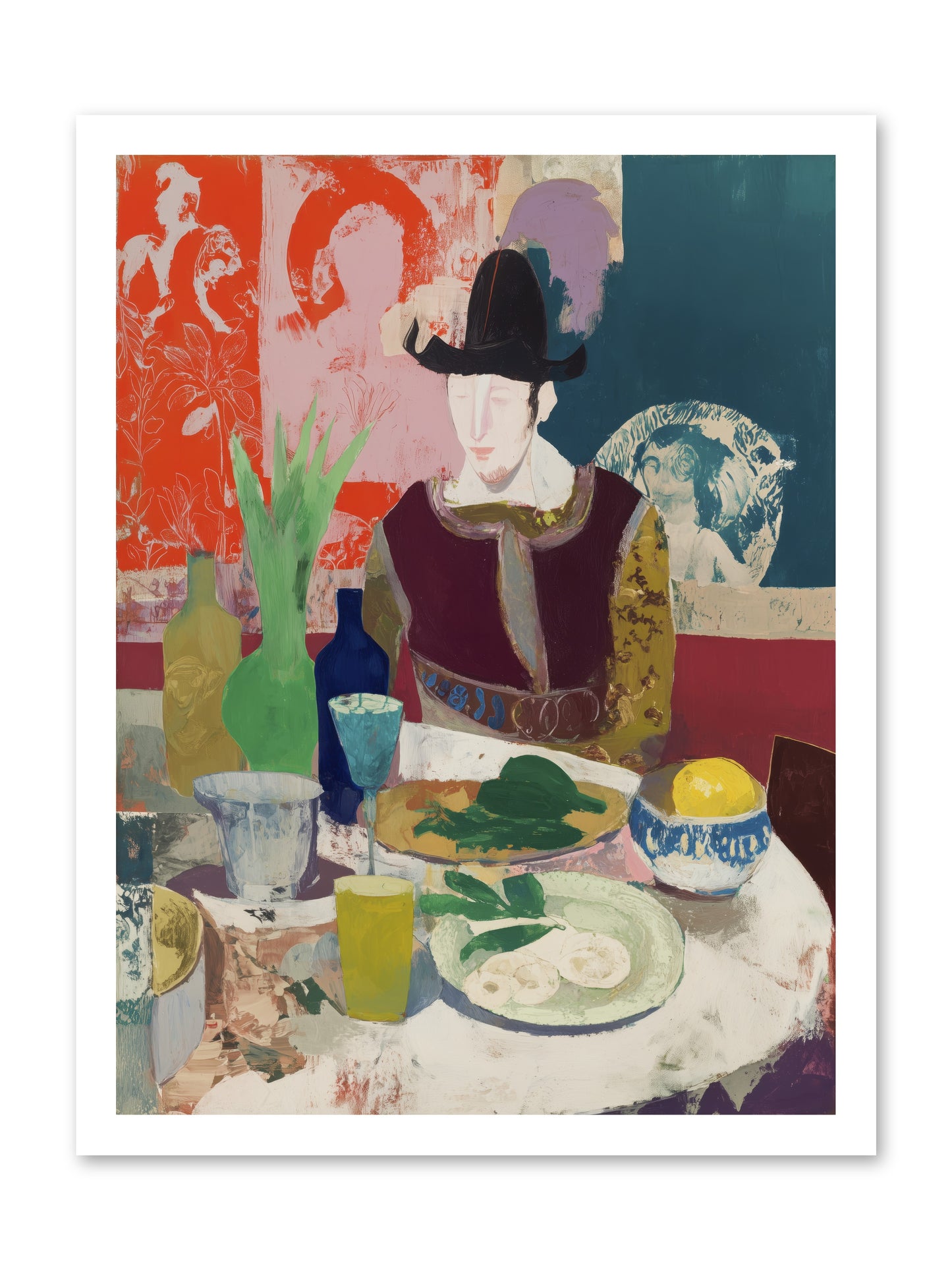 Chronicle -- Loose Canvas Print 18x24