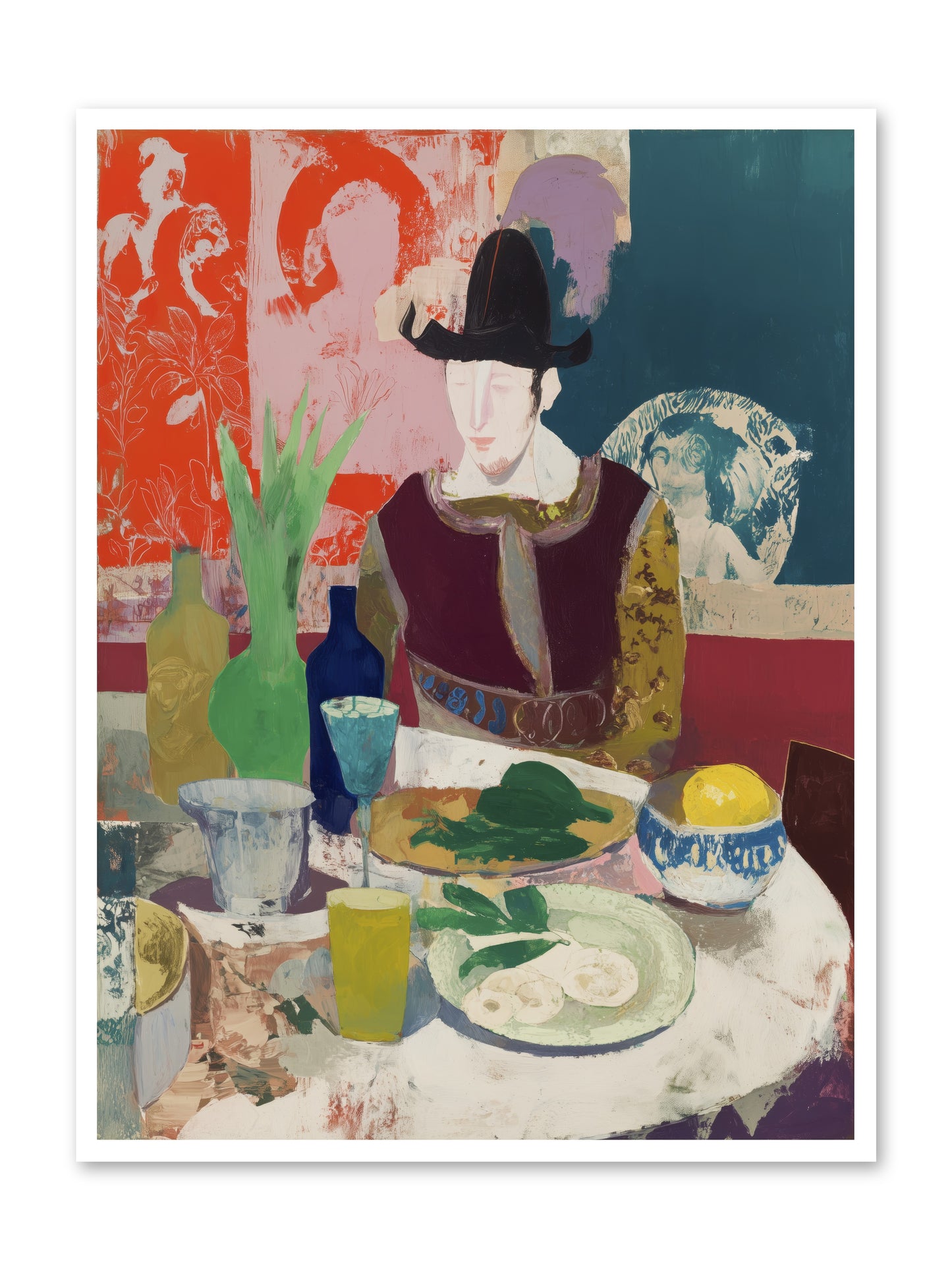 Chronicle -- Loose Canvas Print 36x48