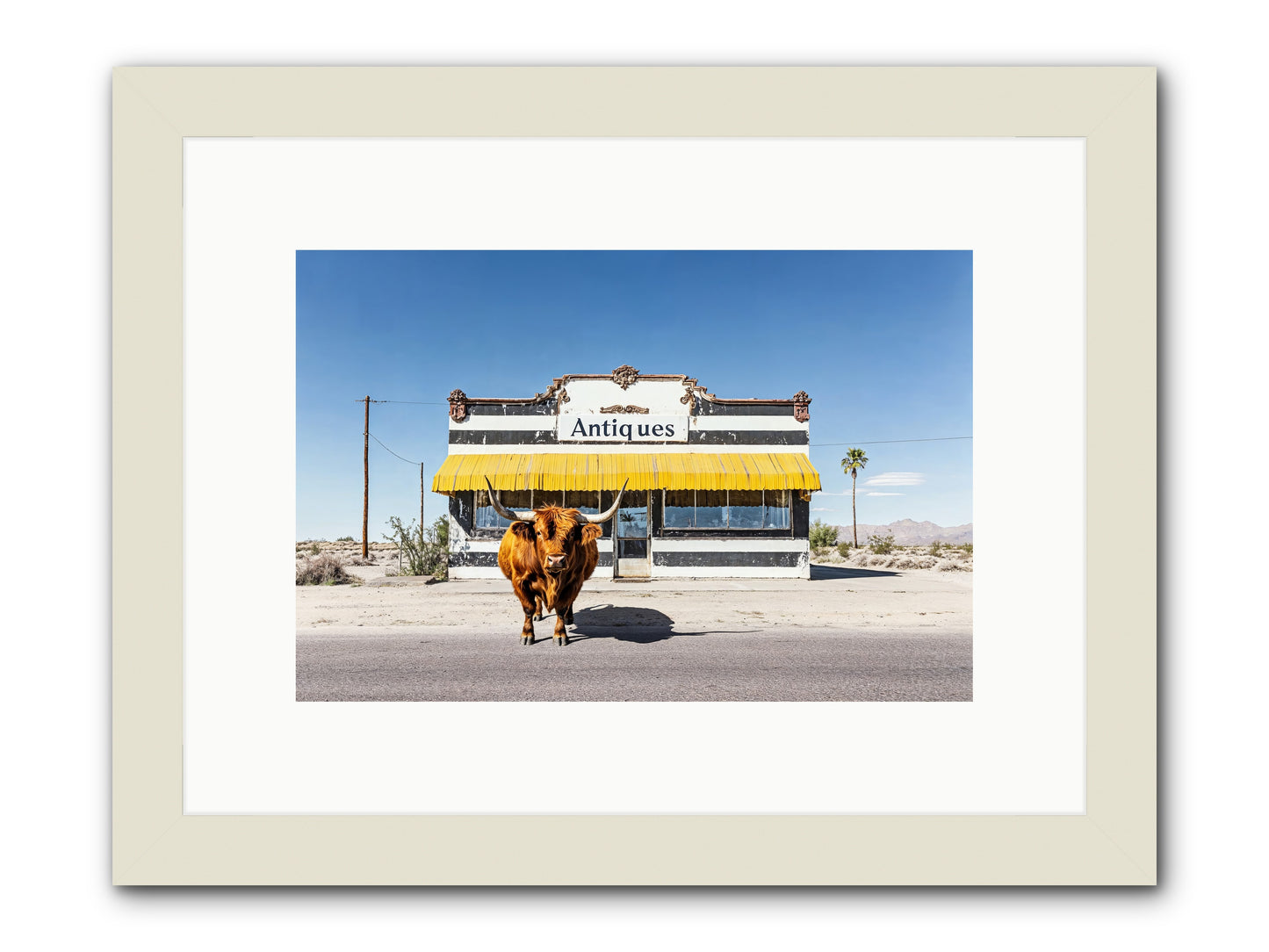 Chronicles Of Wanderlust -- Framed Print - White 12x8