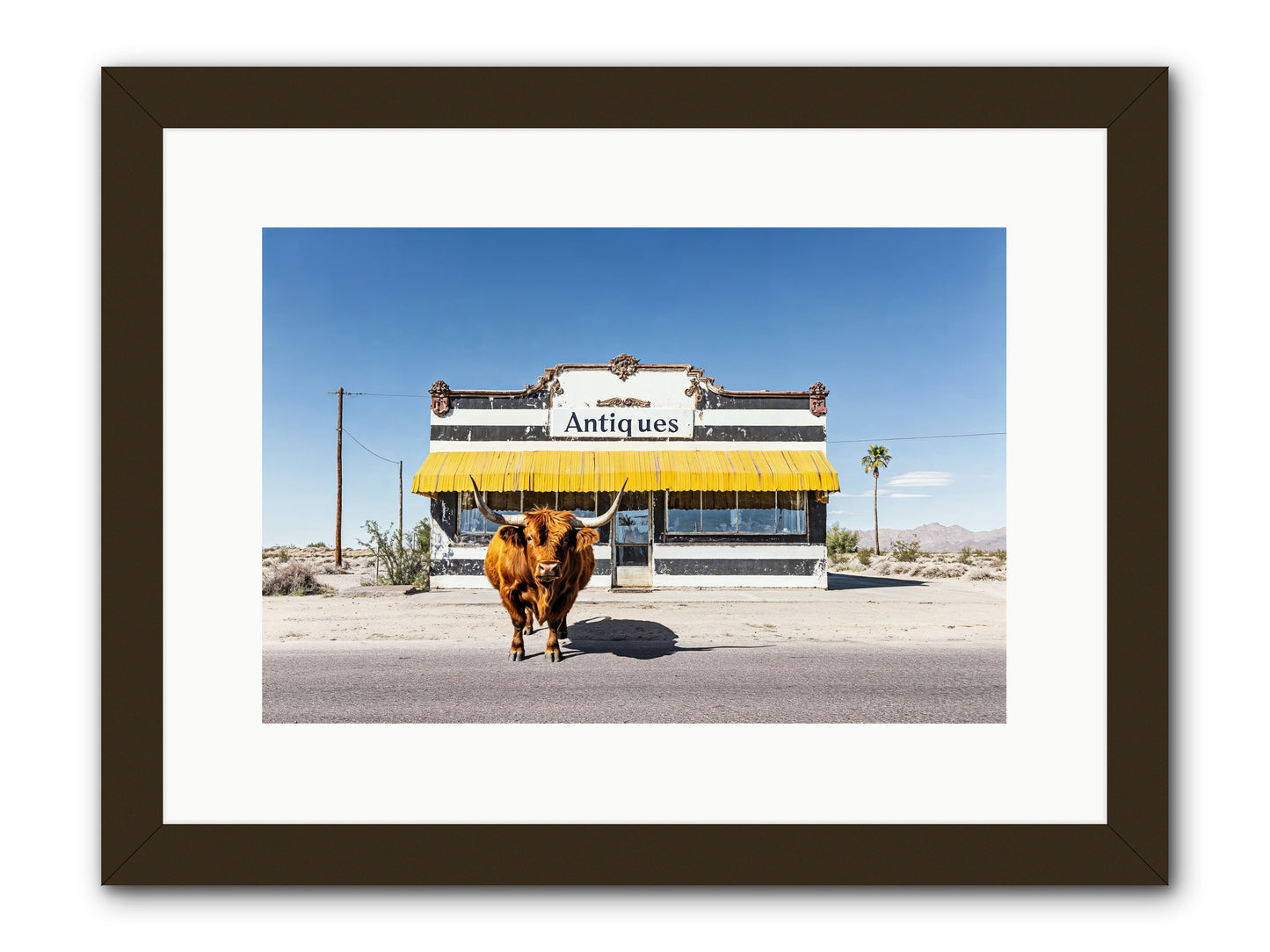 Chronicles Of Wanderlust -- Framed Print - Black 15x10