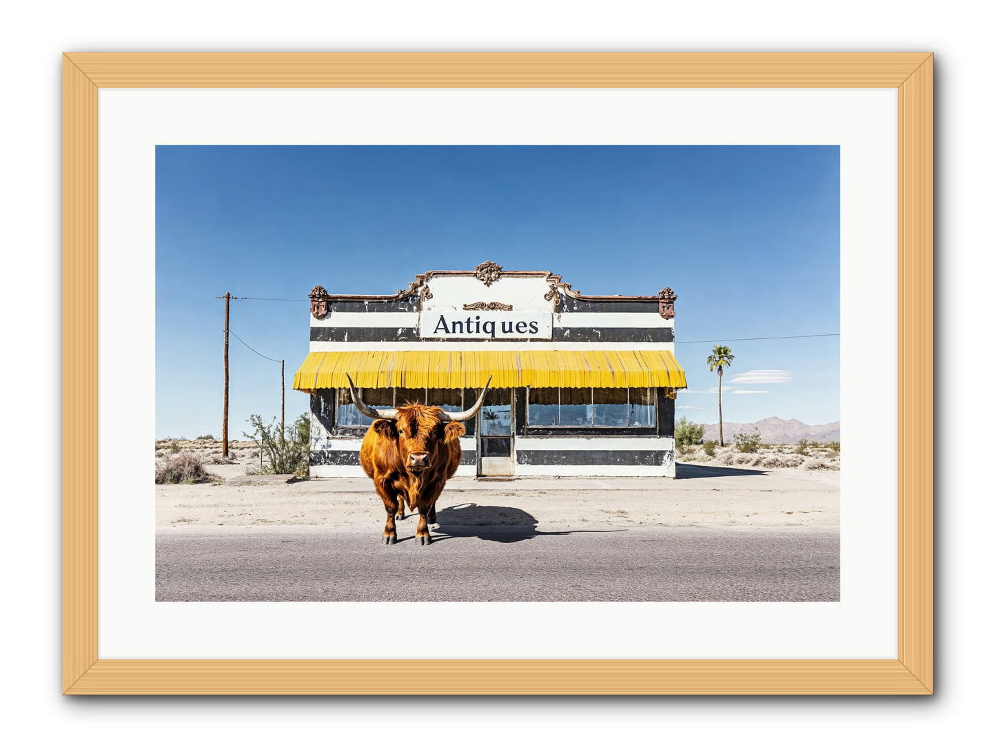 Chronicles Of Wanderlust -- Framed Print - Natural 24x16
