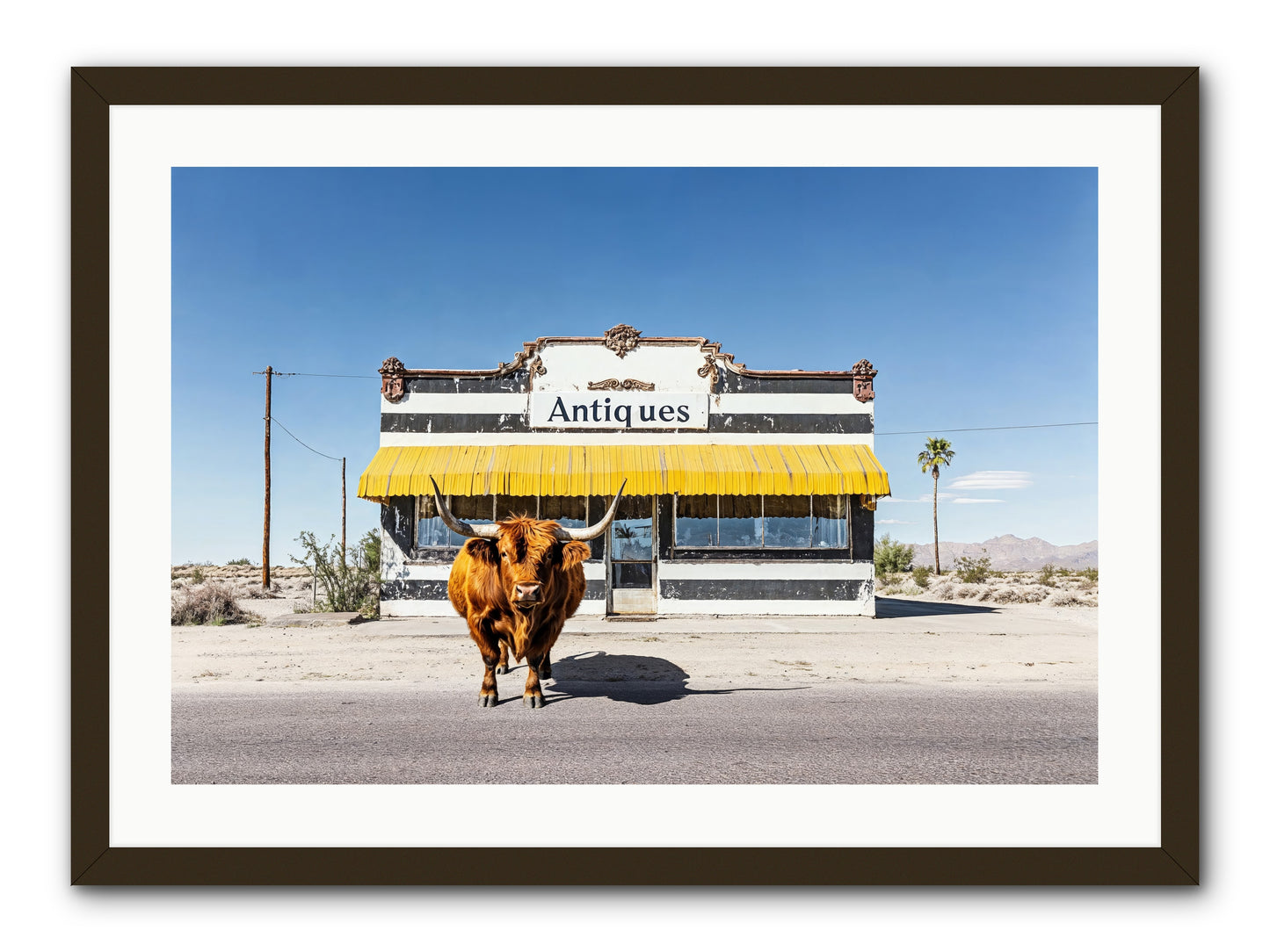 Chronicles Of Wanderlust -- Framed Print - Black 30x20