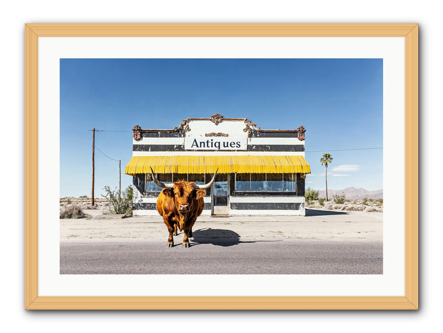 Chronicles Of Wanderlust -- Framed Print - Natural 30x20