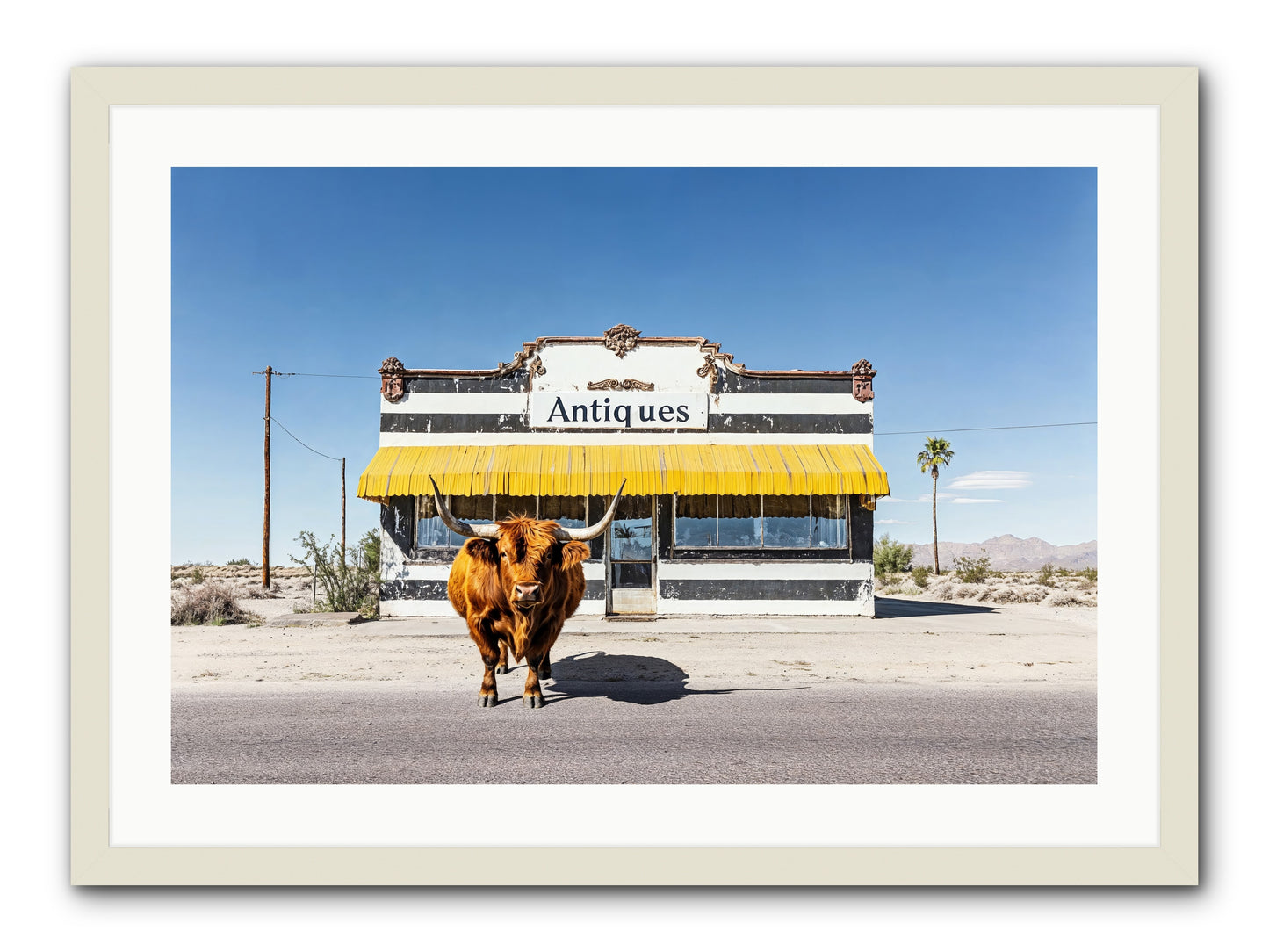 Chronicles Of Wanderlust -- Framed Print - White 30x20