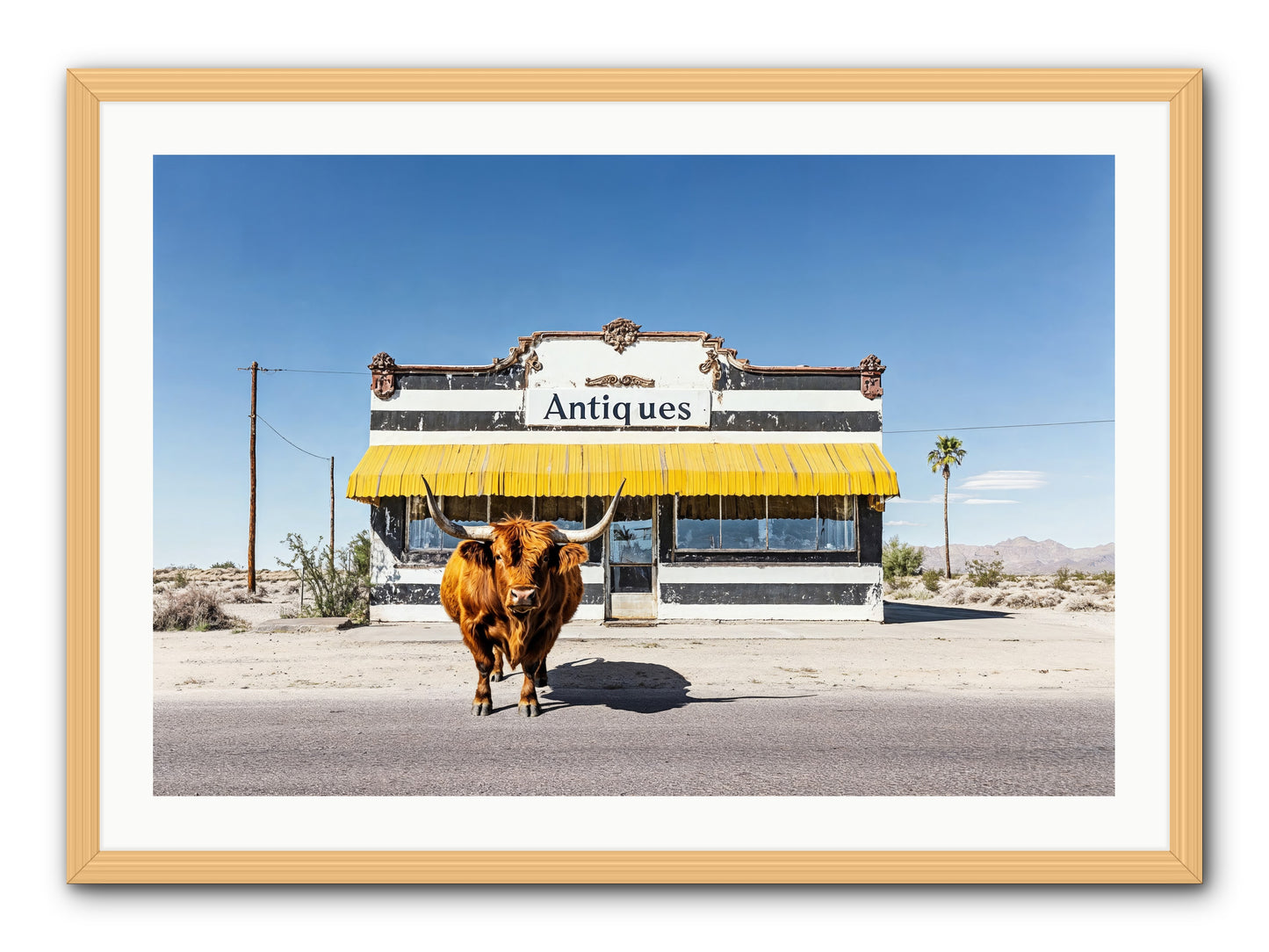 Chronicles Of Wanderlust -- Framed Print - Natural 36x24