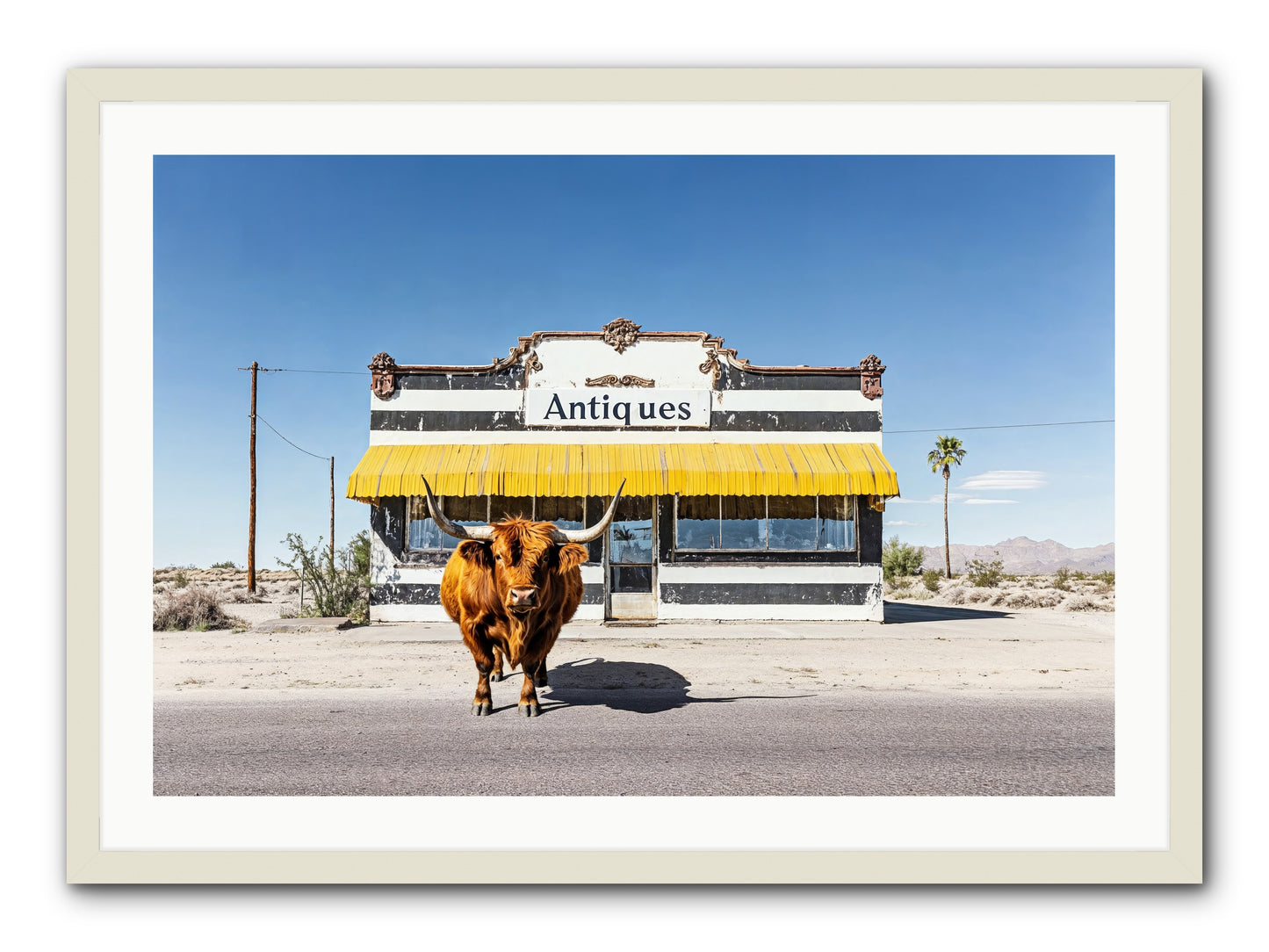 Chronicles Of Wanderlust -- Framed Print - White 36x24