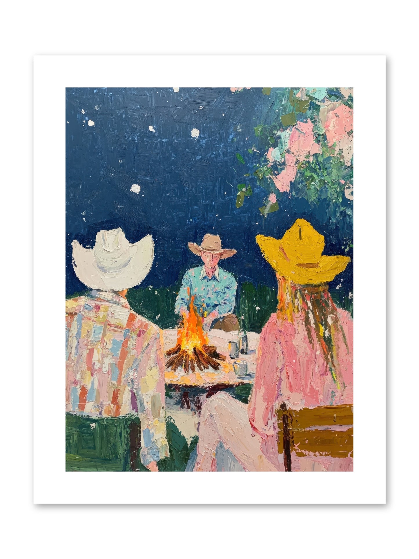 Chuckwagon Chronicle -- Paper Print 9x12