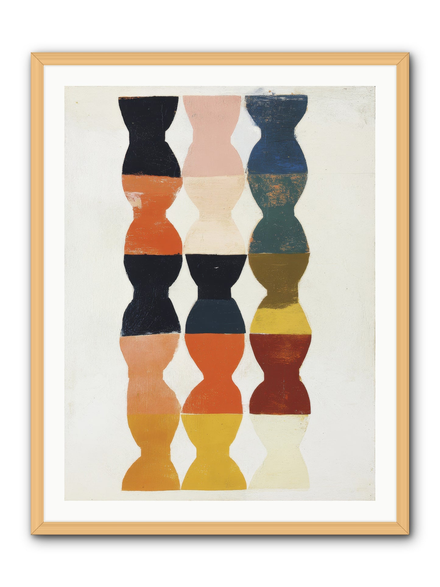 Cinderfold Prism -- Framed Print - Natural 30x40