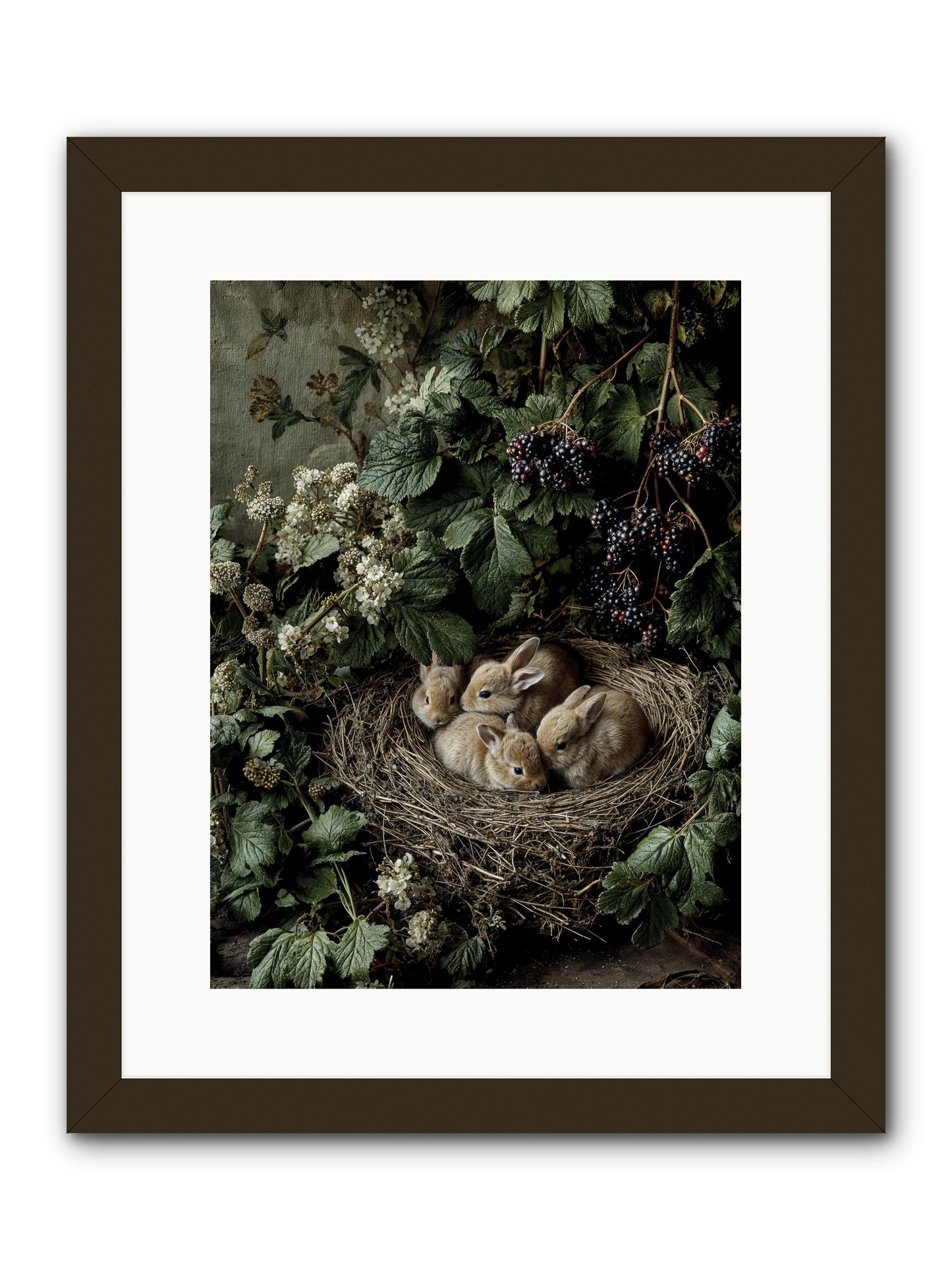 Cinnamon Dreams -- Framed Print - Black 12x16