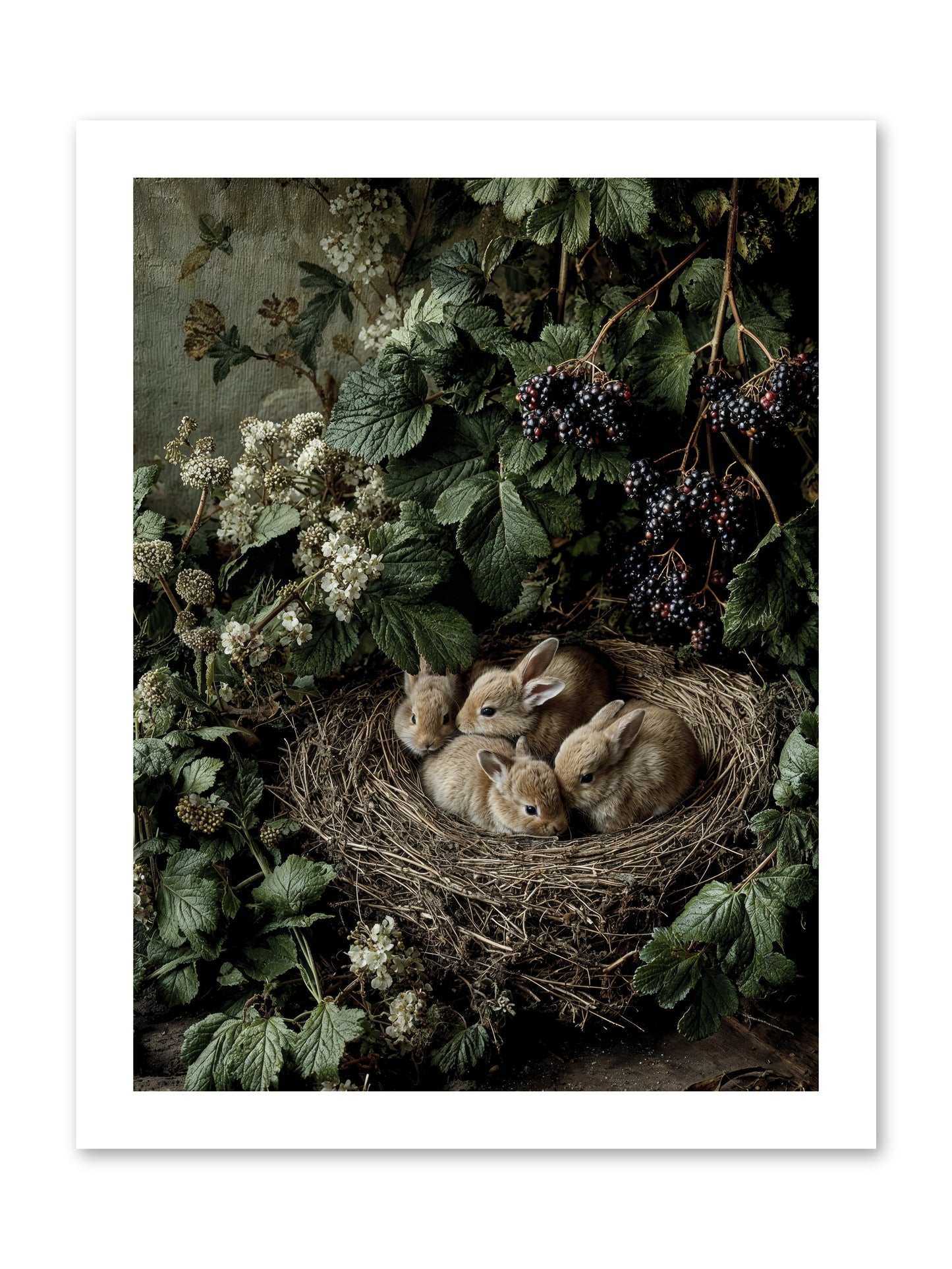 Cinnamon Dreams -- Paper Print 12x16
