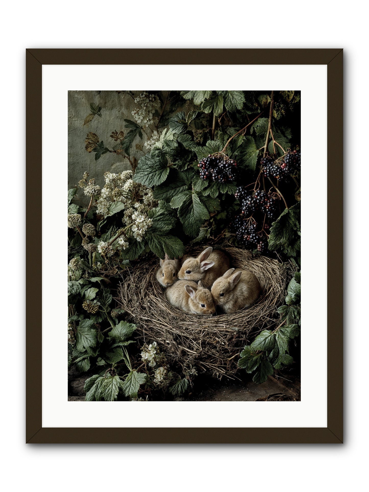 Cinnamon Dreams -- Framed Print - Black 18x24