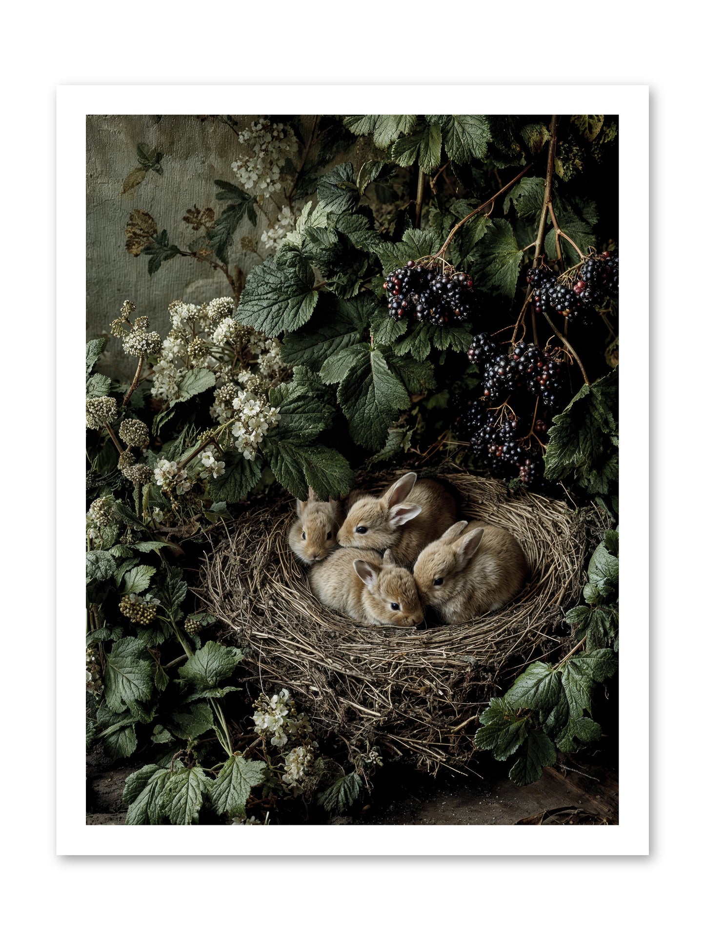 Cinnamon Dreams -- Loose Canvas Print 18x24