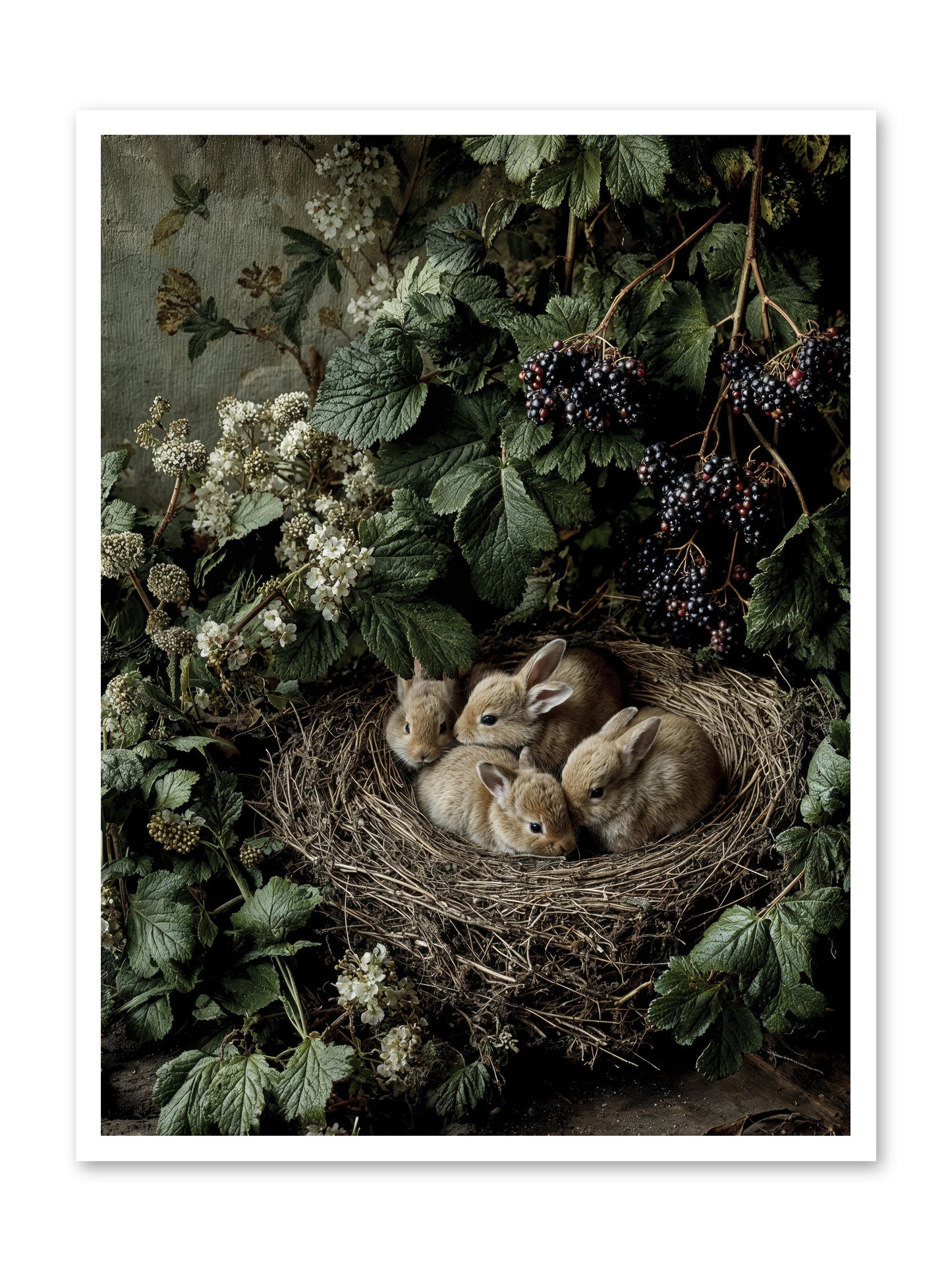 Cinnamon Dreams -- Loose Canvas Print 30x40