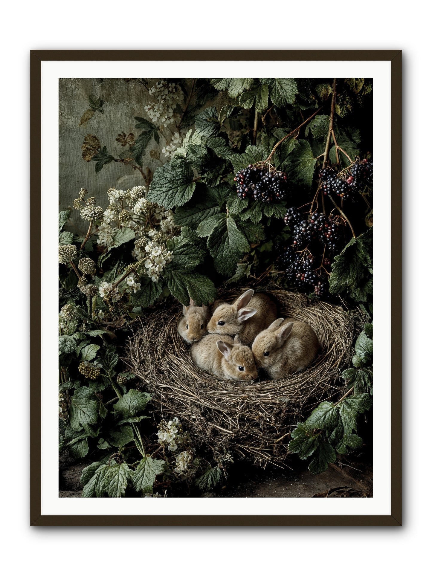 Cinnamon Dreams -- Framed Print - Black 36x48