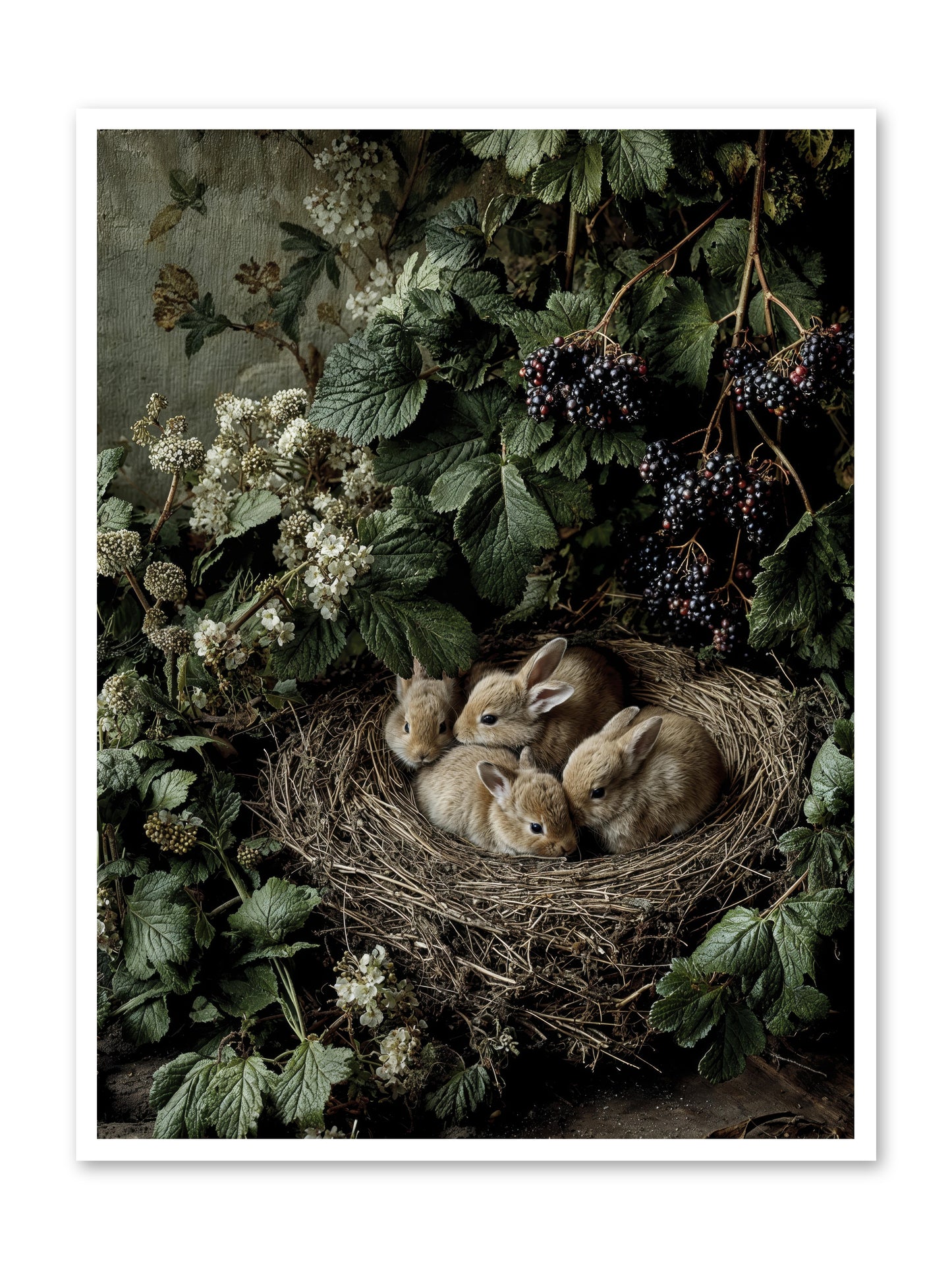 Cinnamon Dreams -- Loose Canvas Print 36x48