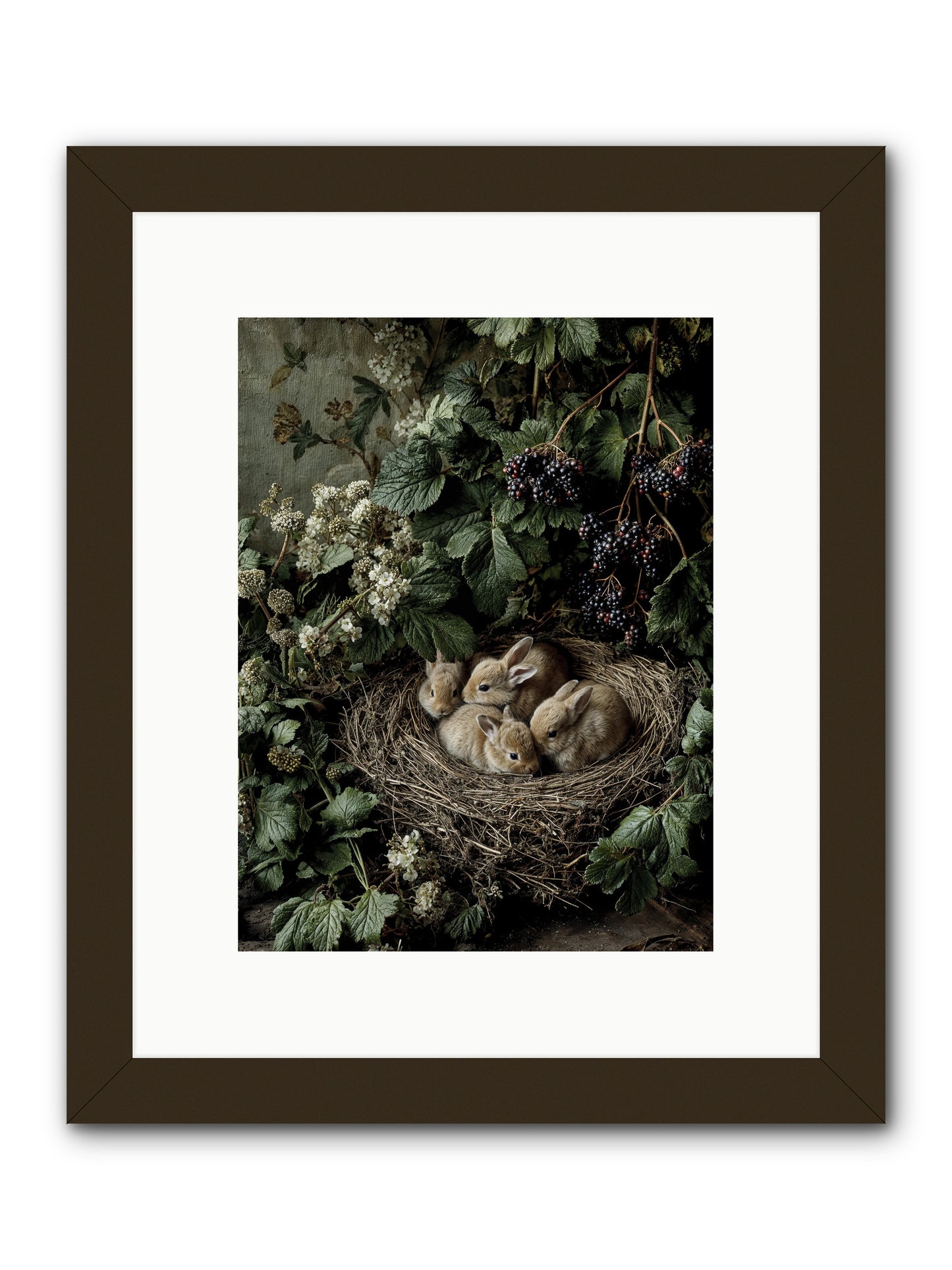 Cinnamon Dreams -- Framed Print - Black 9x12