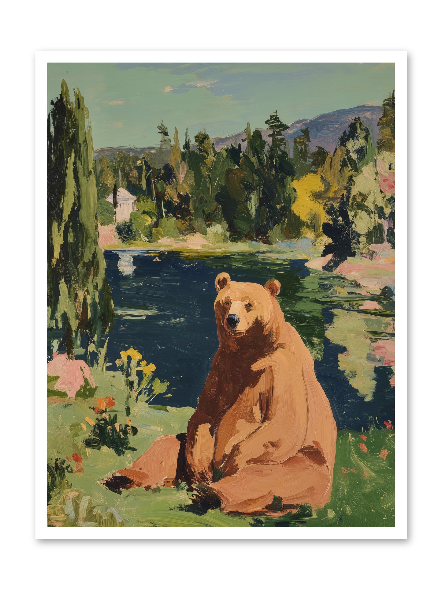 Cinnamon Shadow -- Paper Print 30x40