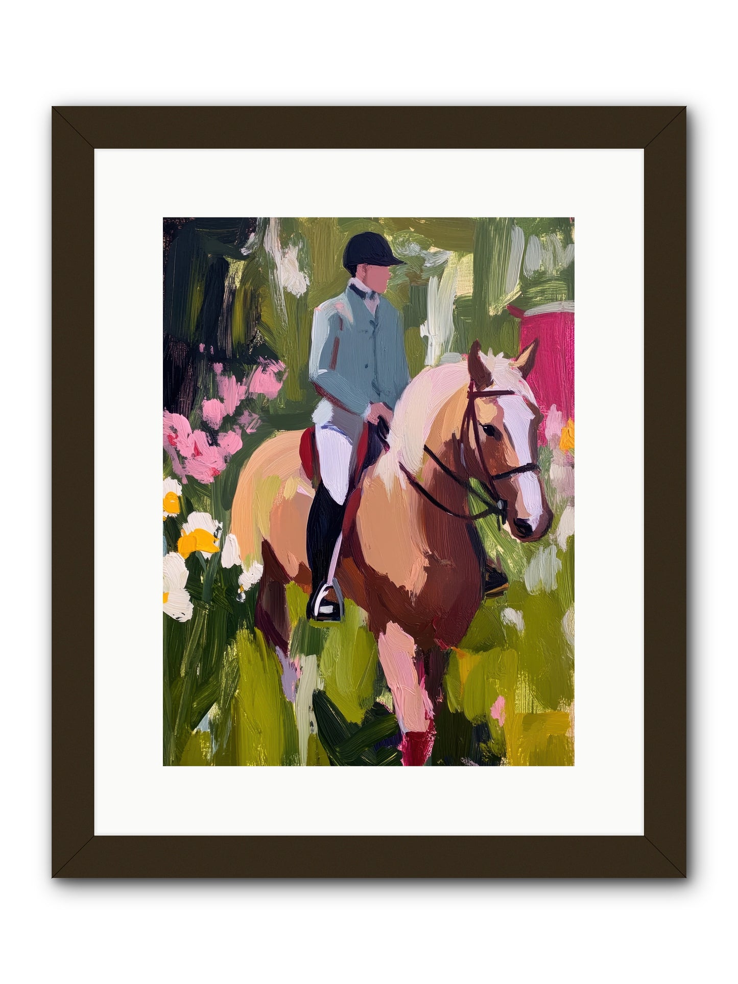 Cinnamon Sky -- Framed Print - Black 12x16