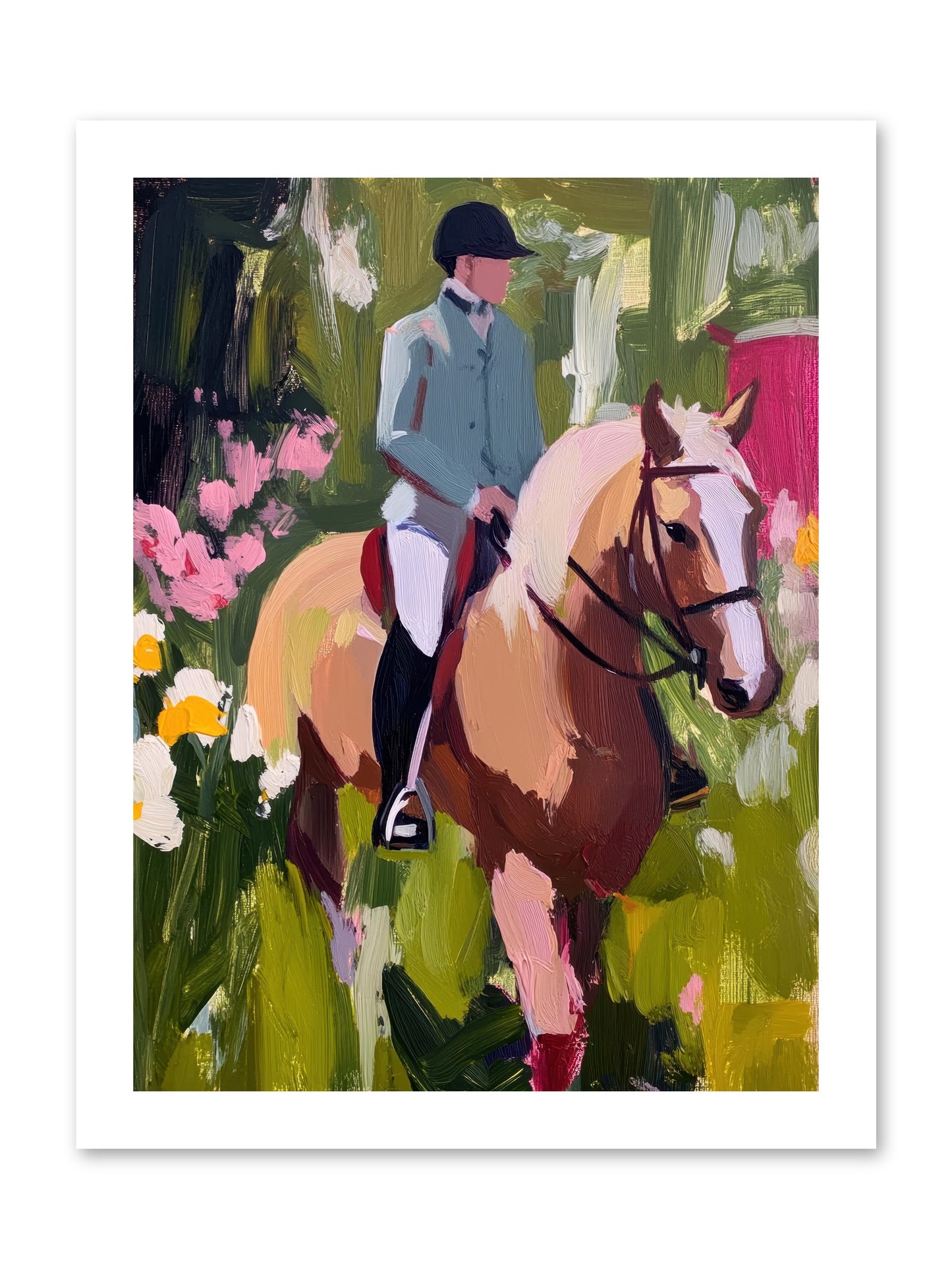 Cinnamon Sky -- Loose Canvas Print 12x16