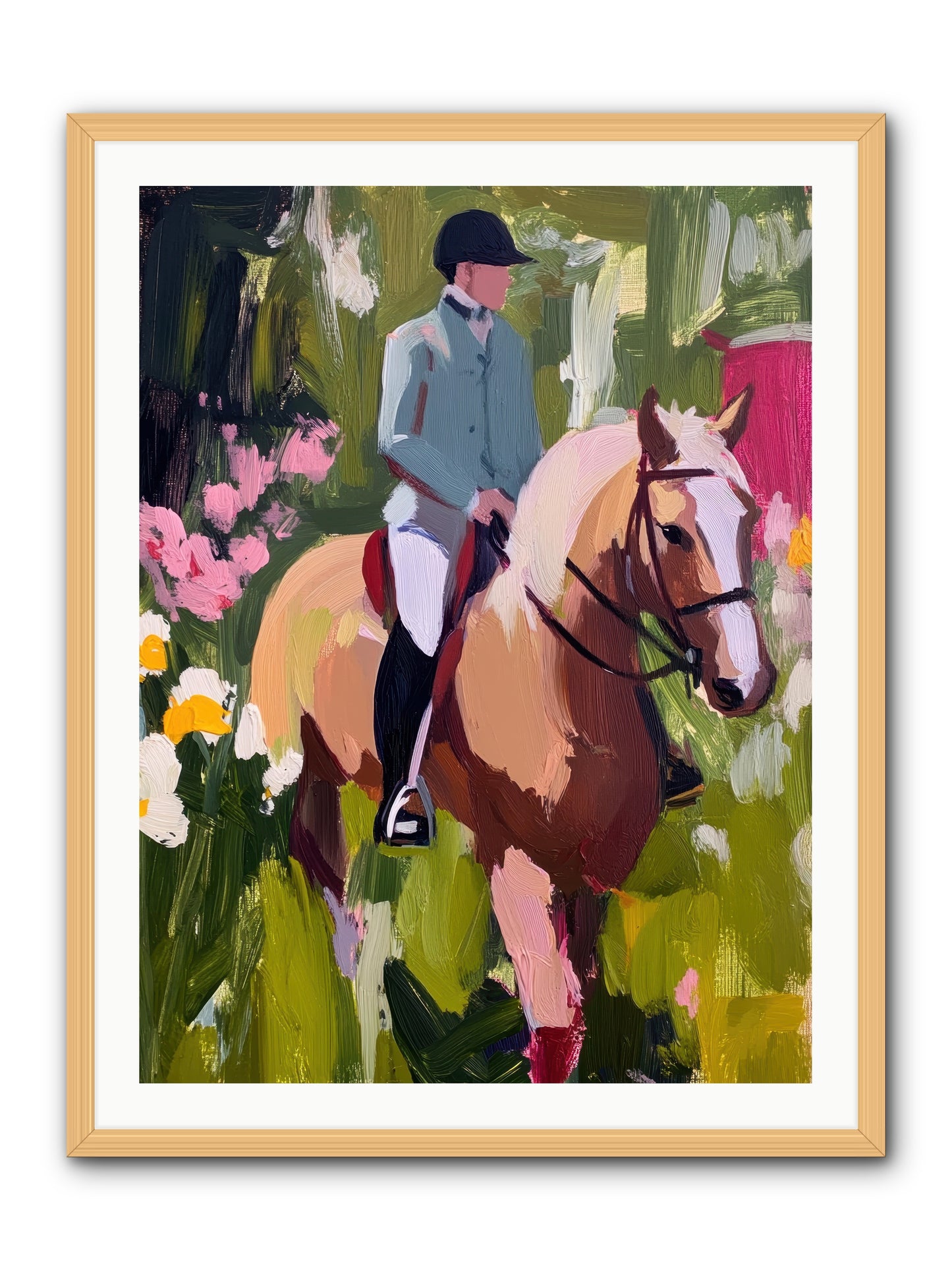 Cinnamon Sky -- Framed Print - Natural 30x40