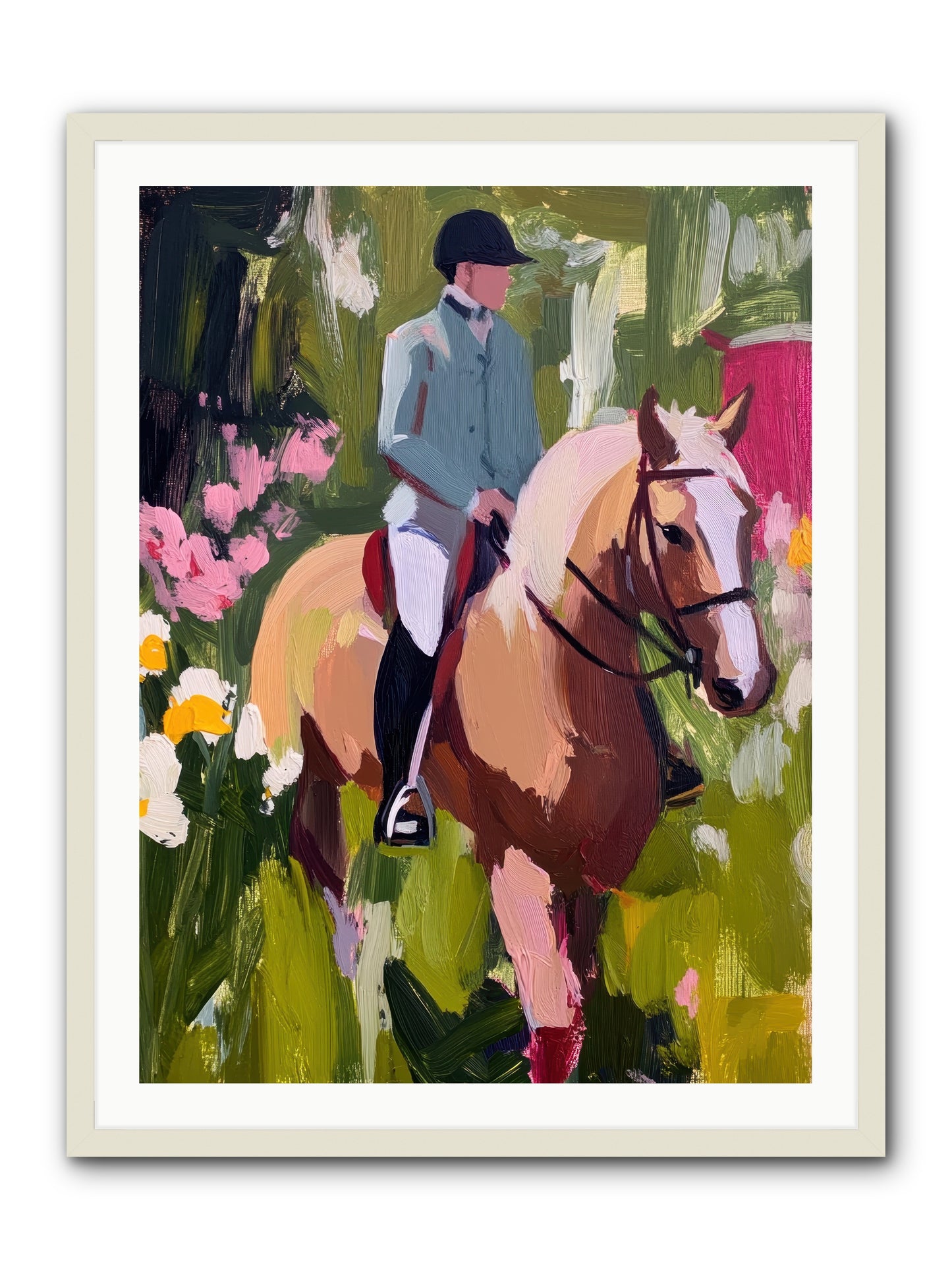 Cinnamon Sky -- Framed Print - White 30x40