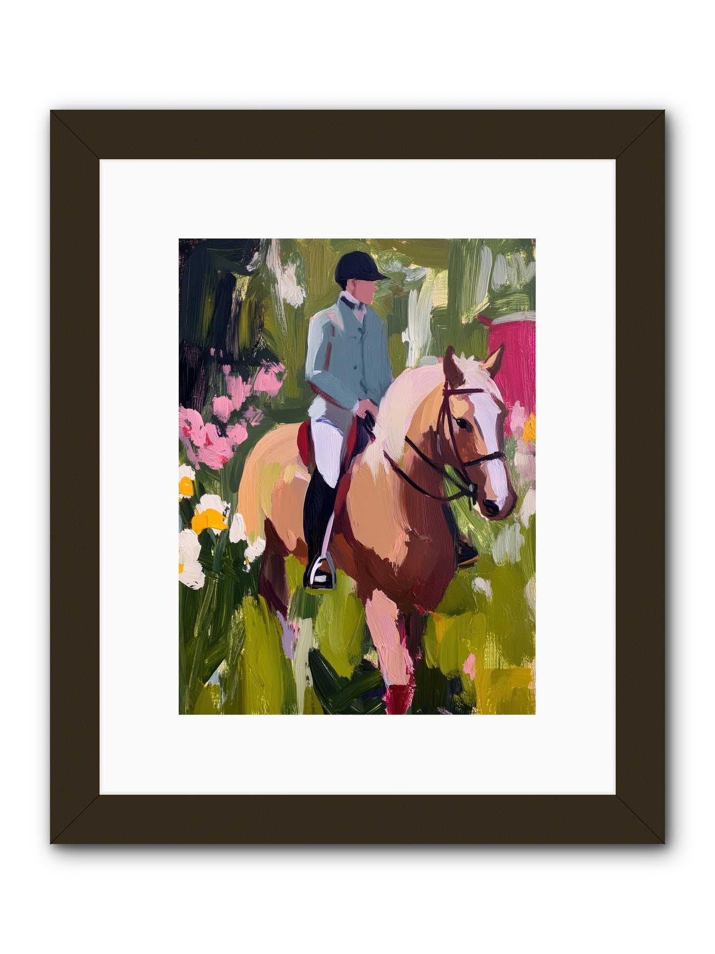 Cinnamon Sky -- Framed Print - Black 9x12