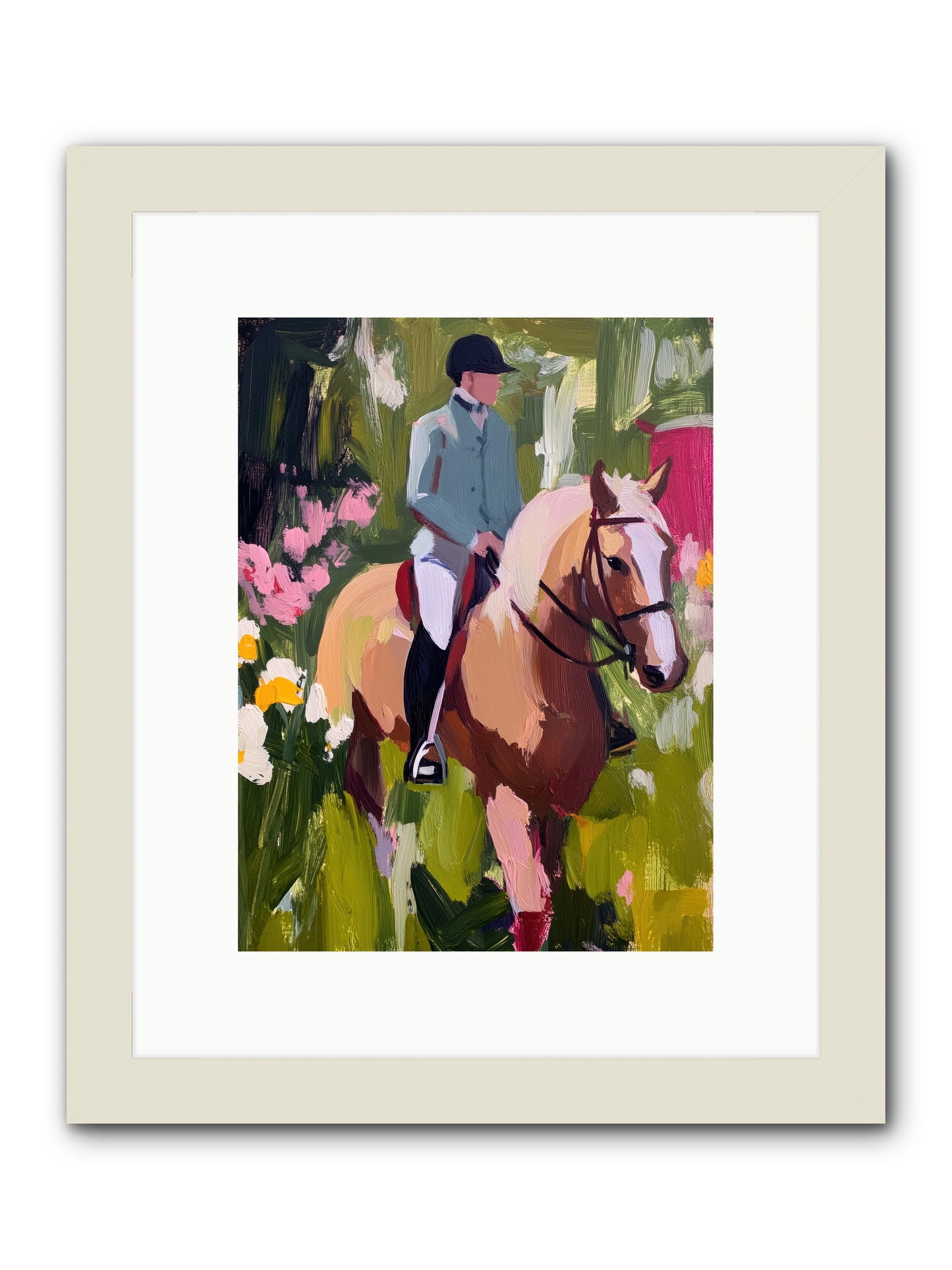 Cinnamon Sky -- Framed Print - White 9x12