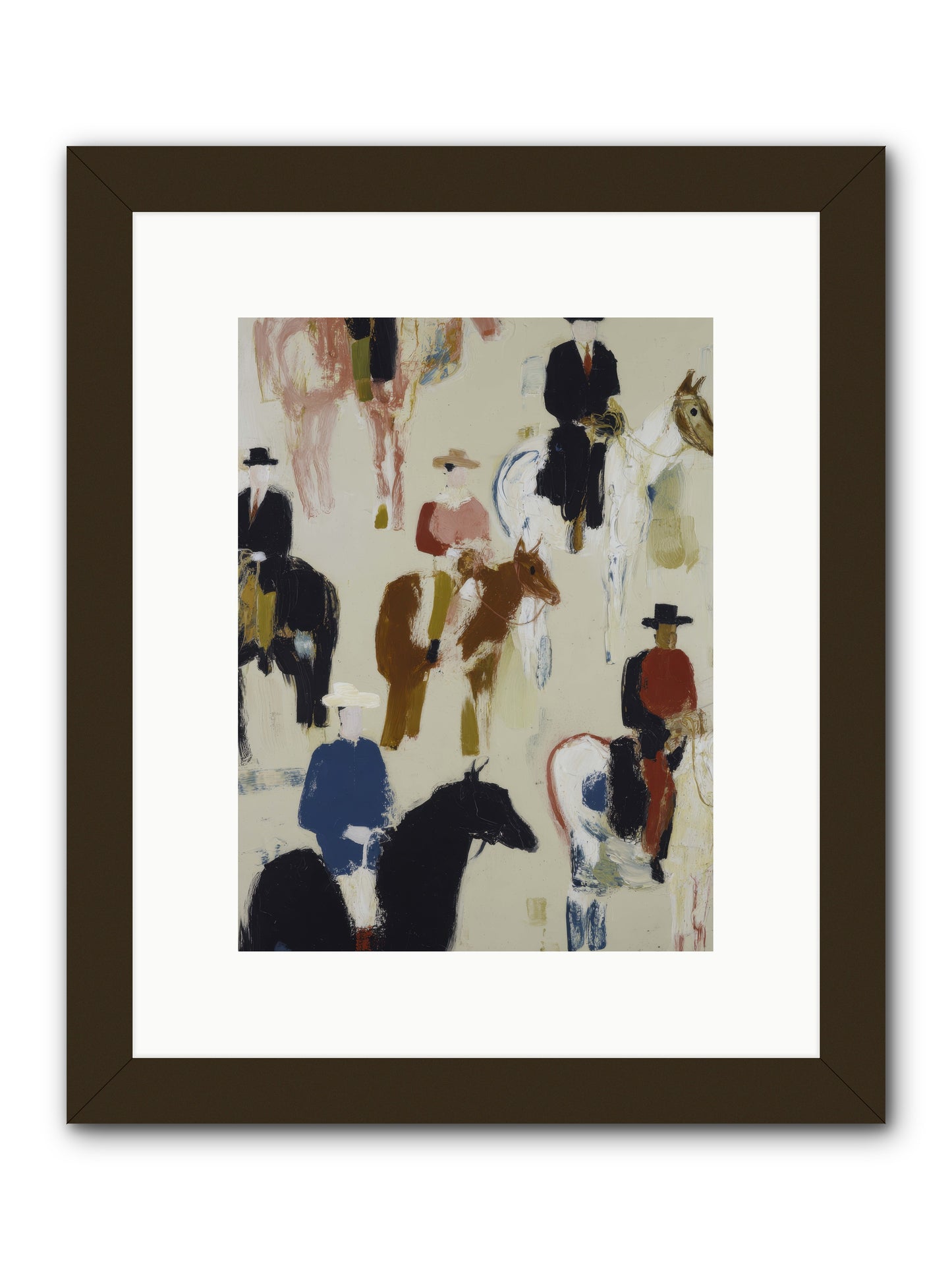 Circle of Dust & Trust -- Framed Print - Black 9x12