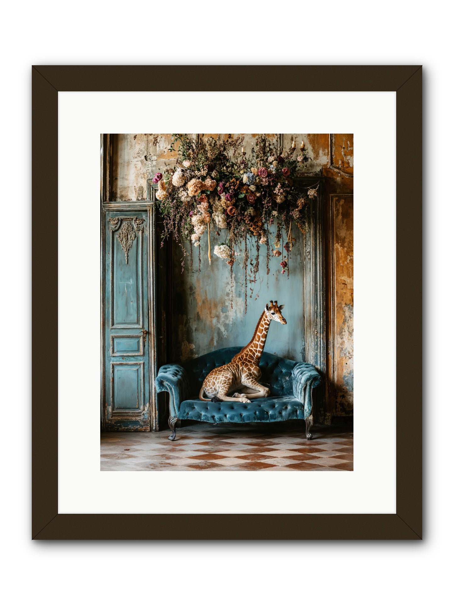 Circus Of Sweet Surrender -- Framed Print - Black 12x16