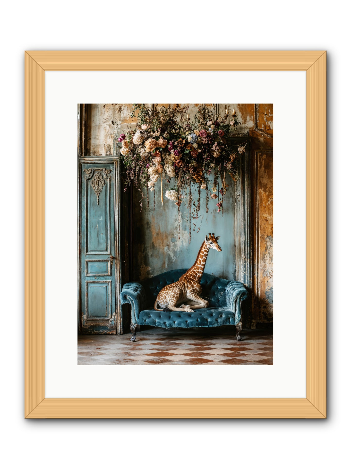 Circus Of Sweet Surrender -- Framed Print - Natural 12x16