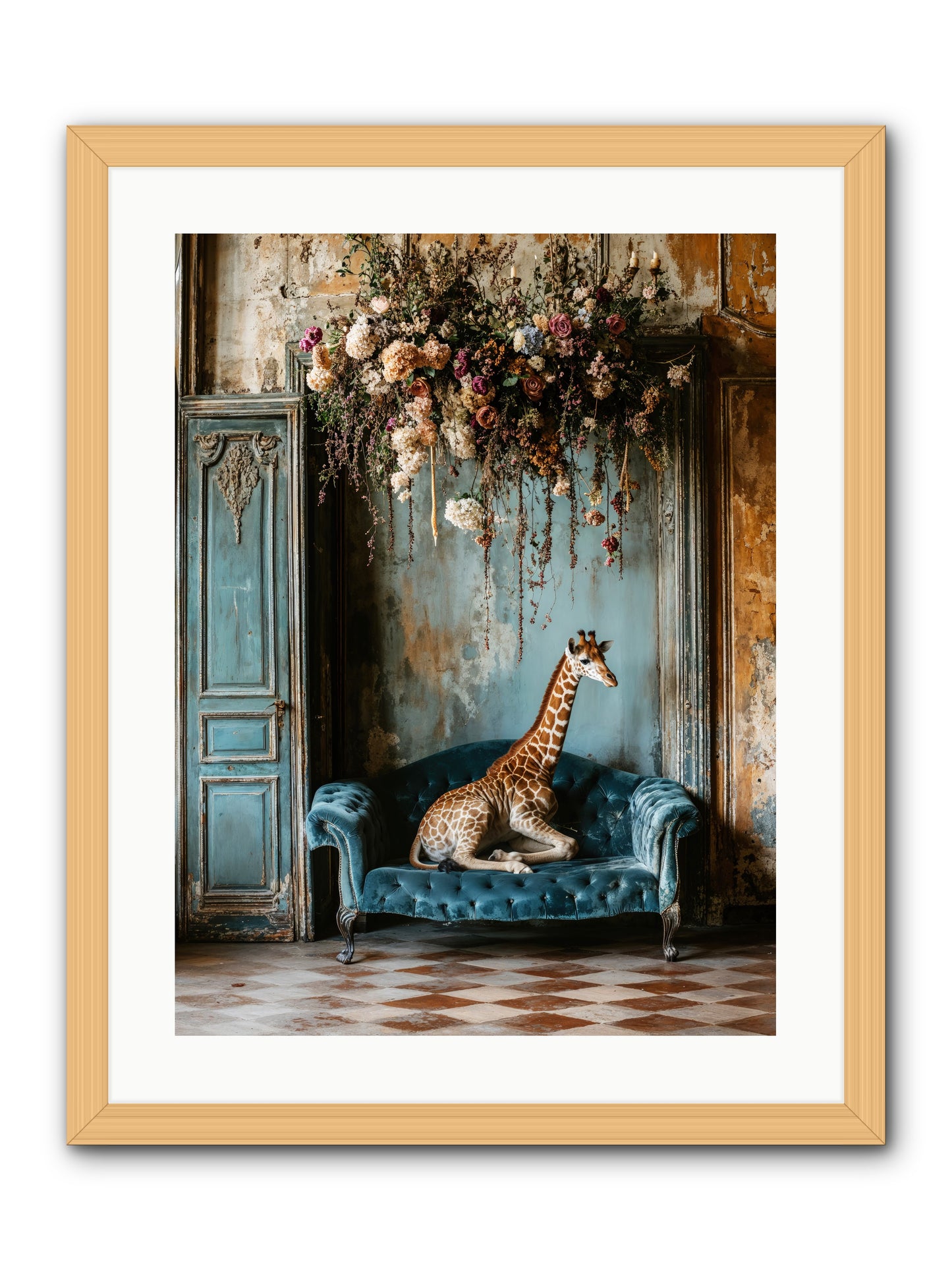 Circus Of Sweet Surrender -- Framed Print - Natural 18x24
