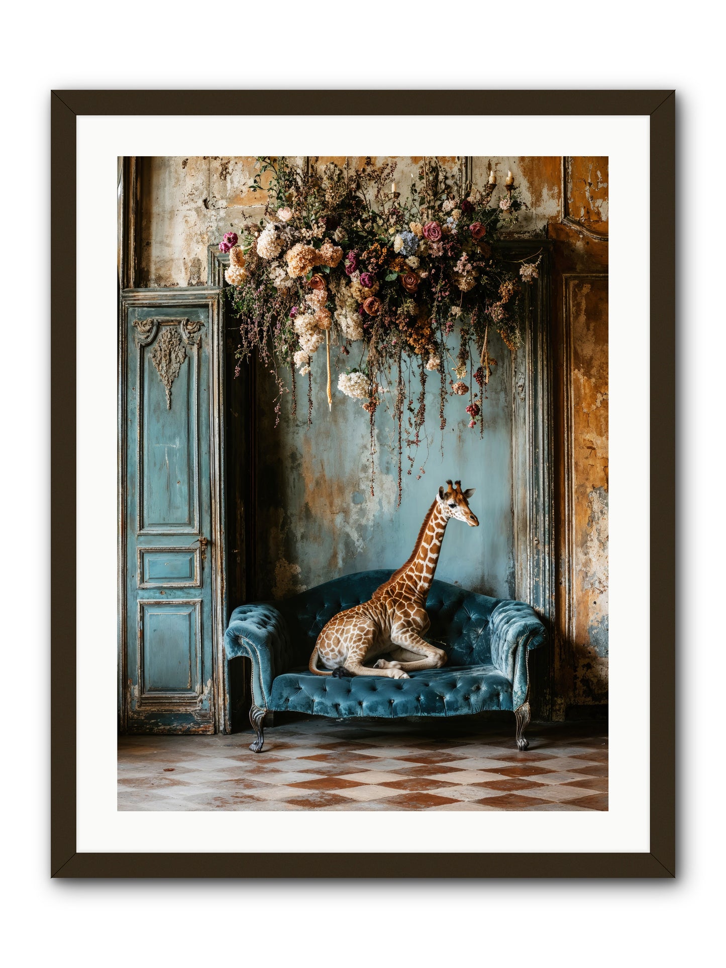 Circus Of Sweet Surrender -- Framed Print - Black 24x32