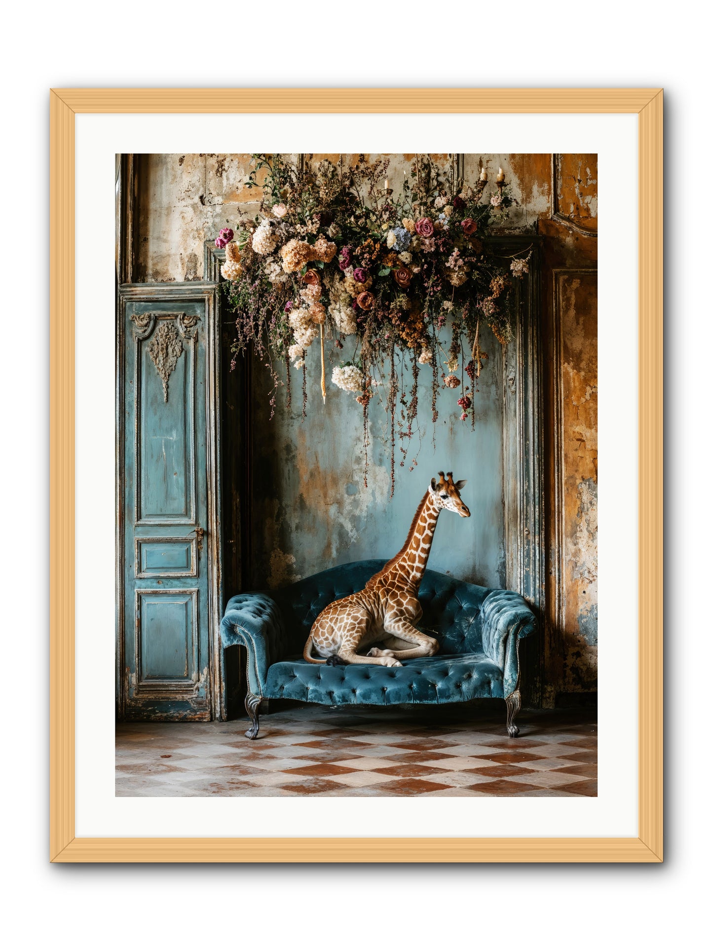 Circus Of Sweet Surrender -- Framed Print - Natural 24x32
