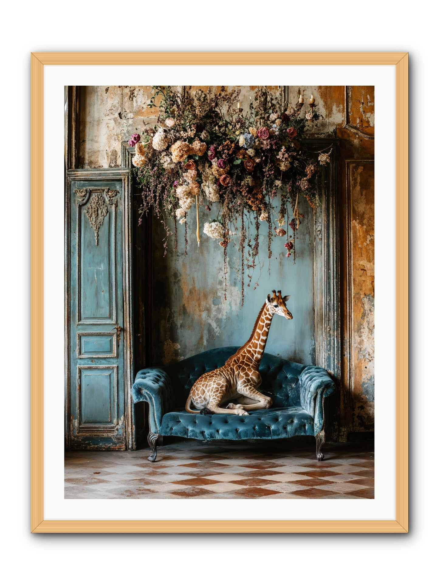 Circus Of Sweet Surrender -- Framed Print - Natural 30x40