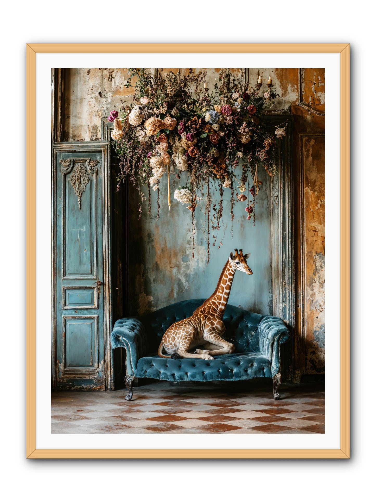 Circus Of Sweet Surrender -- Framed Print - Natural 36x48