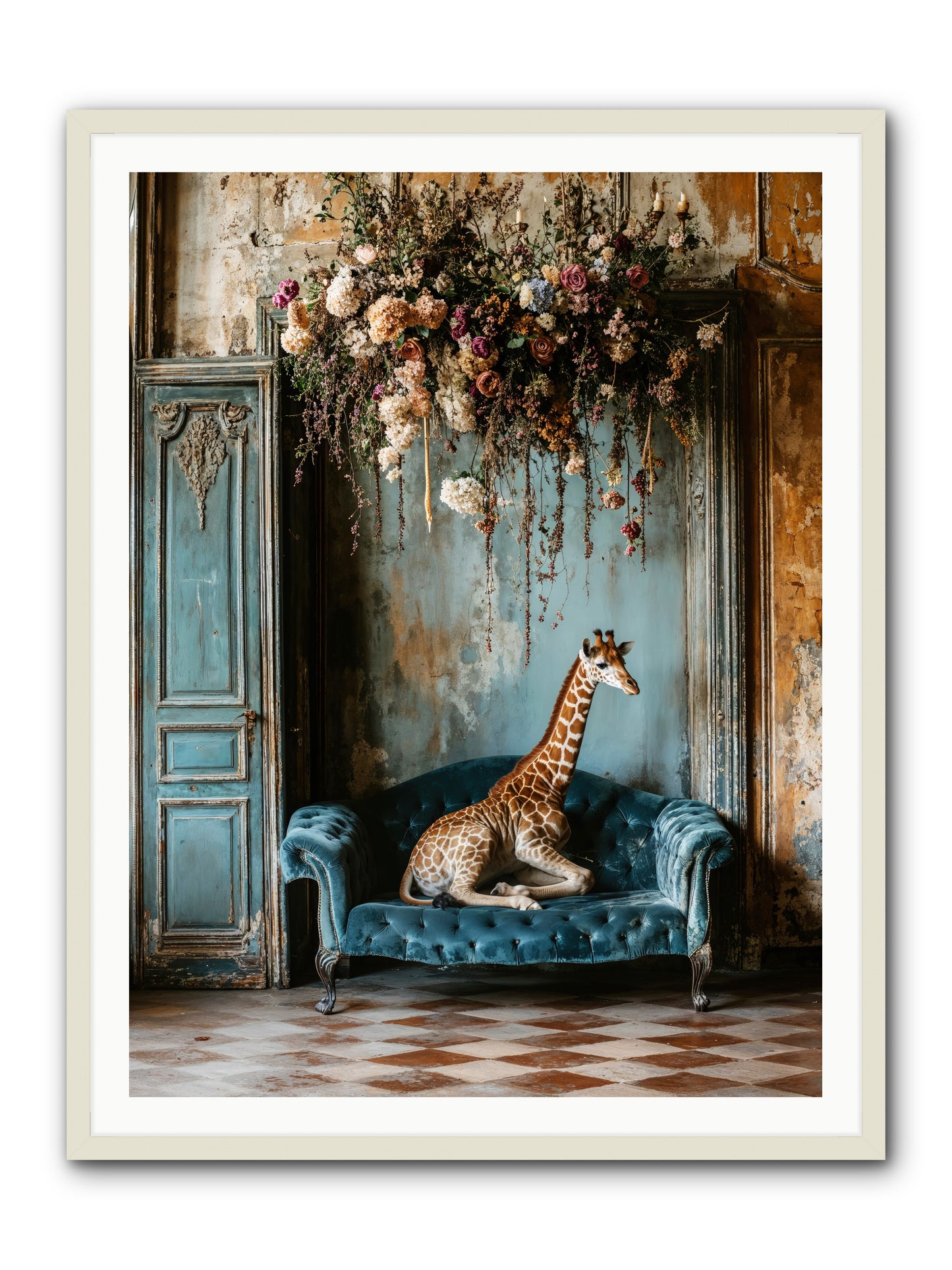 Circus Of Sweet Surrender -- Framed Print - White 36x48