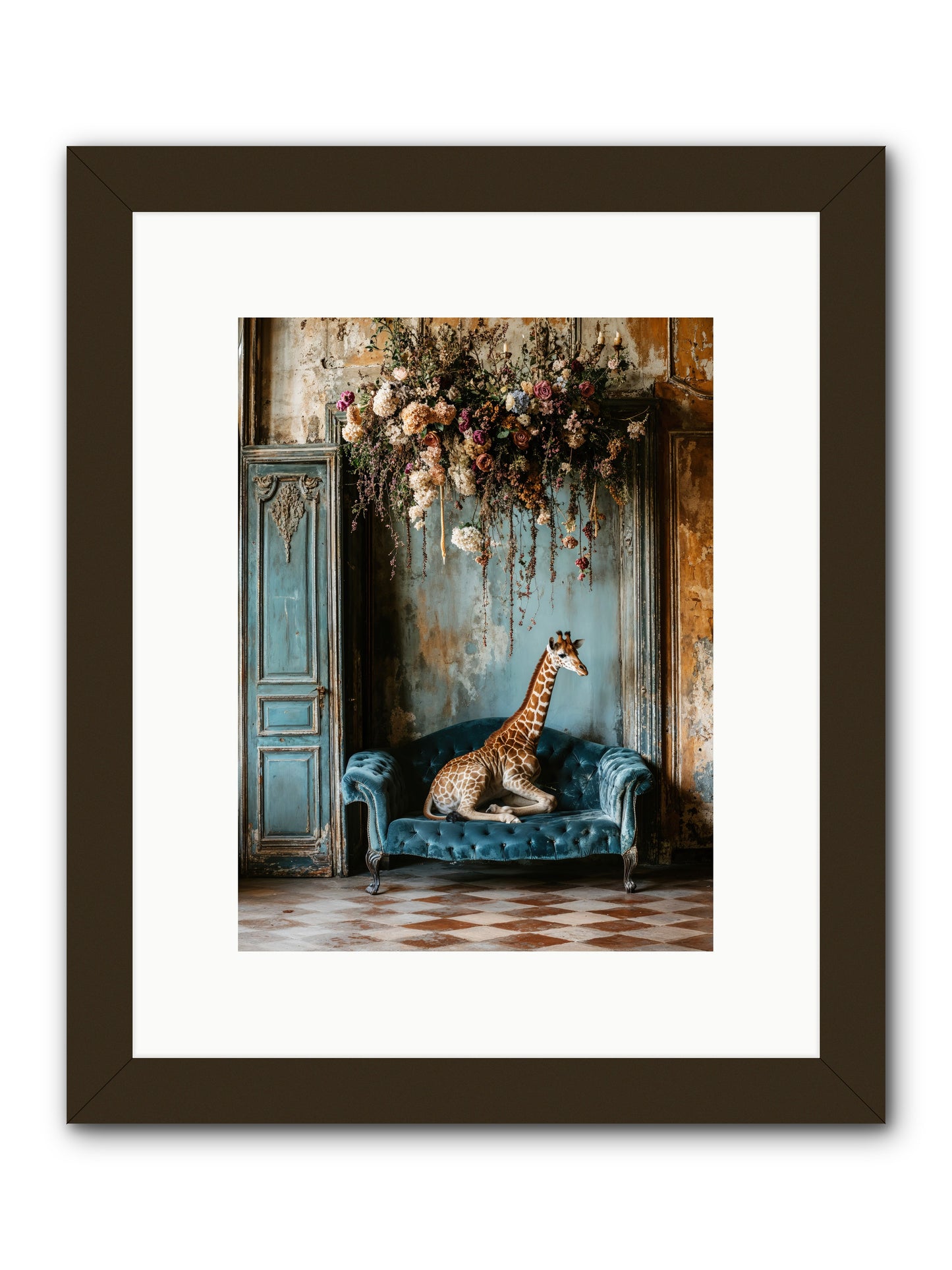 Circus Of Sweet Surrender -- Framed Print - Black 9x12