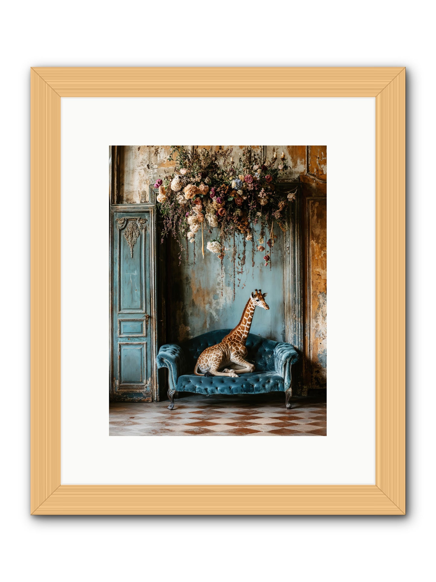 Circus Of Sweet Surrender -- Framed Print - Natural 9x12
