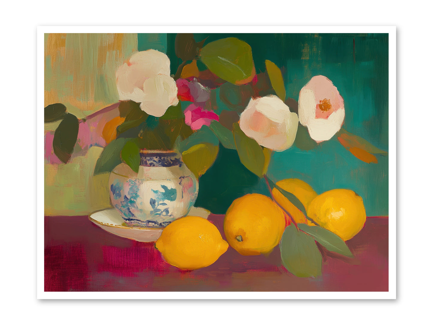Citrine Treasures -- Paper Print 48x36