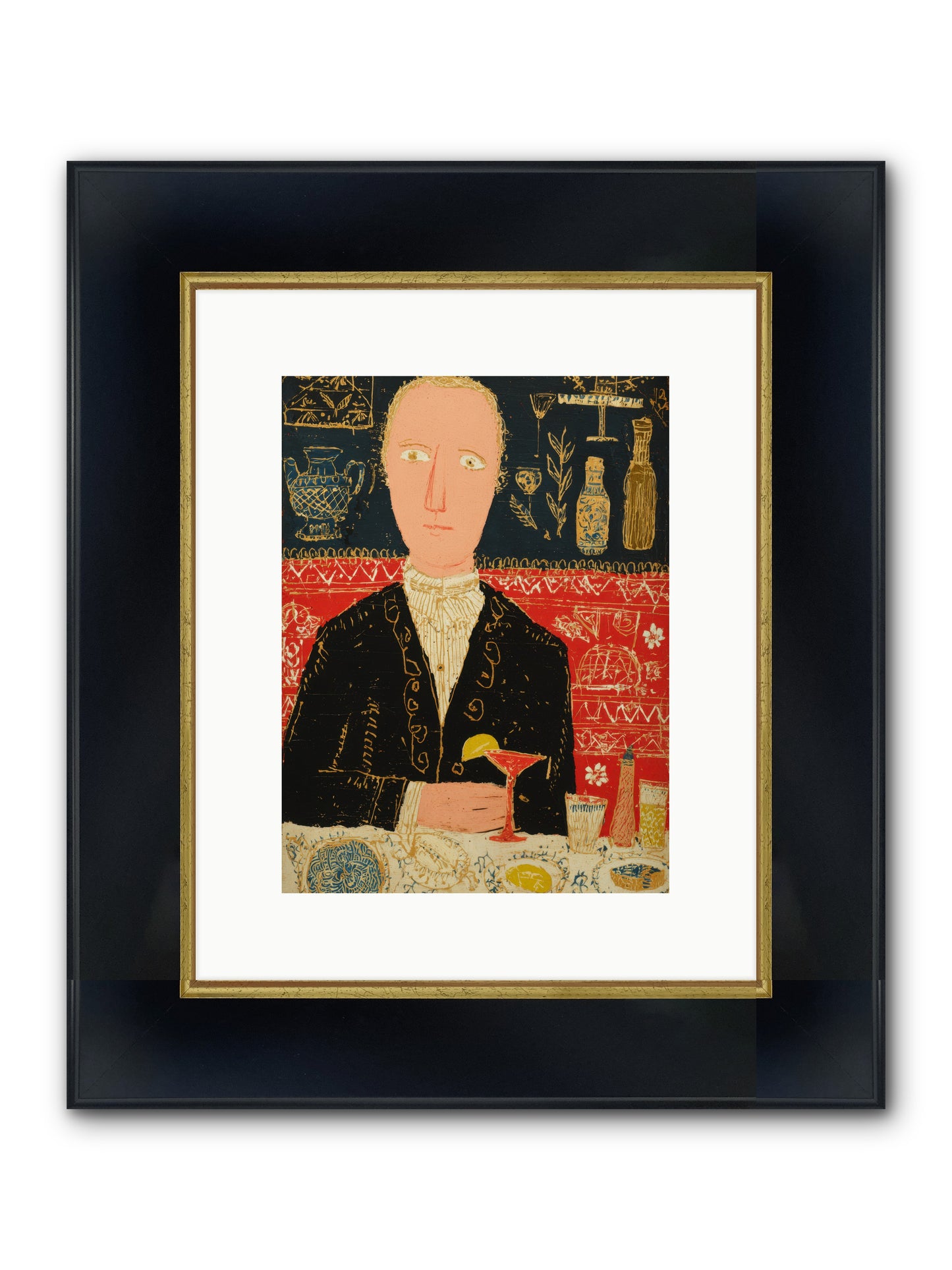Citrus and Certainty — Citrus-and-Certainty-9x12-Framed-Print-Wide-Black-w-Gold.jpg