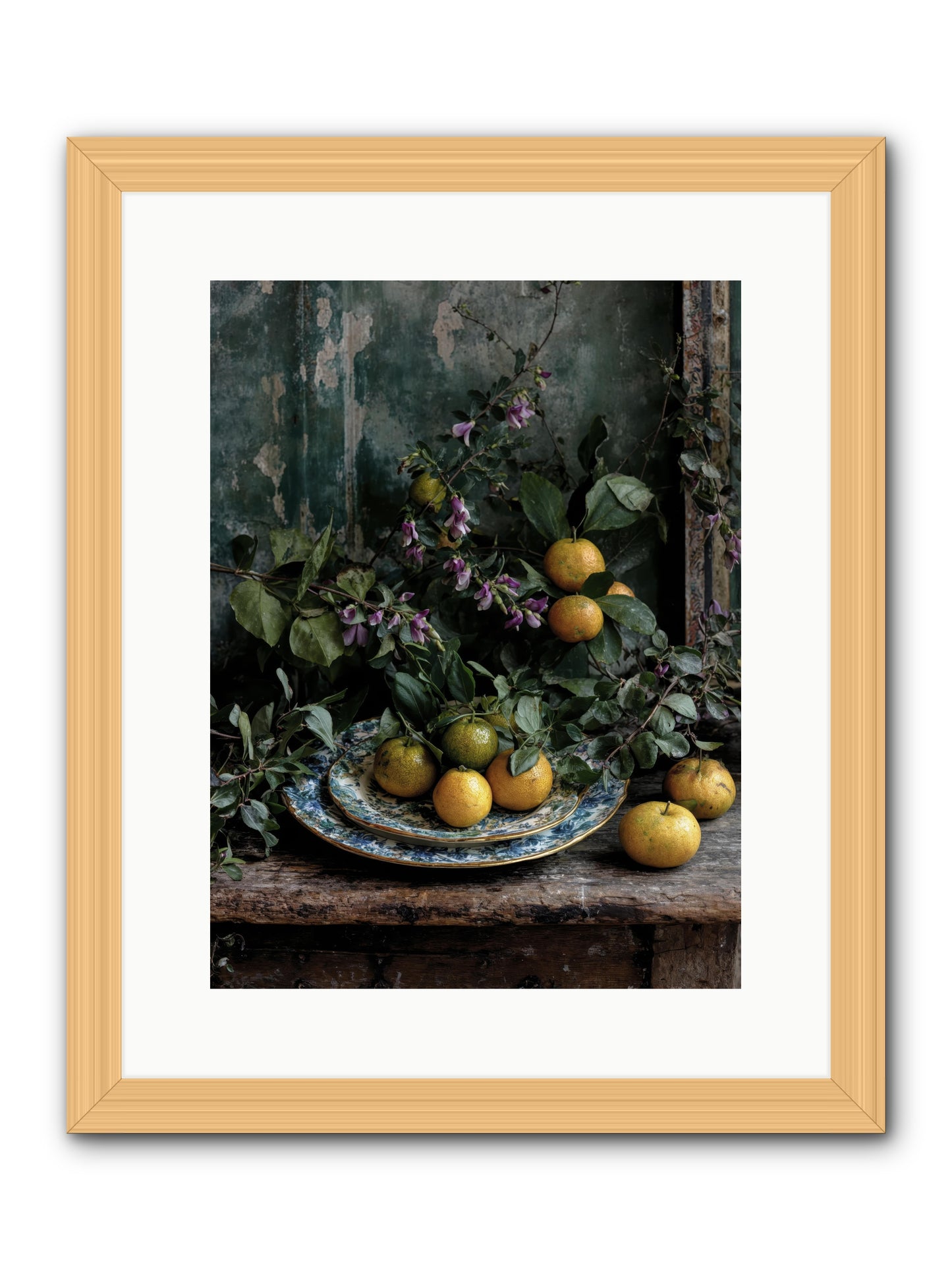 Clarabelle -- Framed Print - Natural 12x16