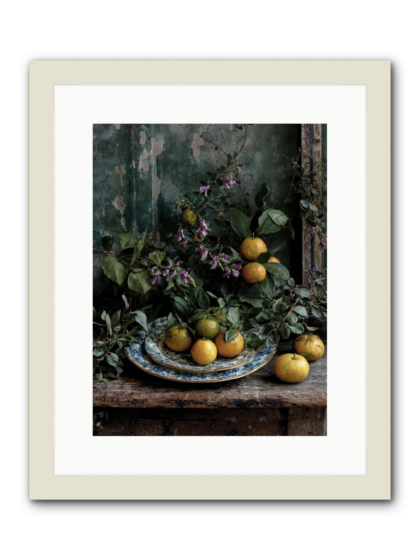 Clarabelle -- Framed Print - White 12x16