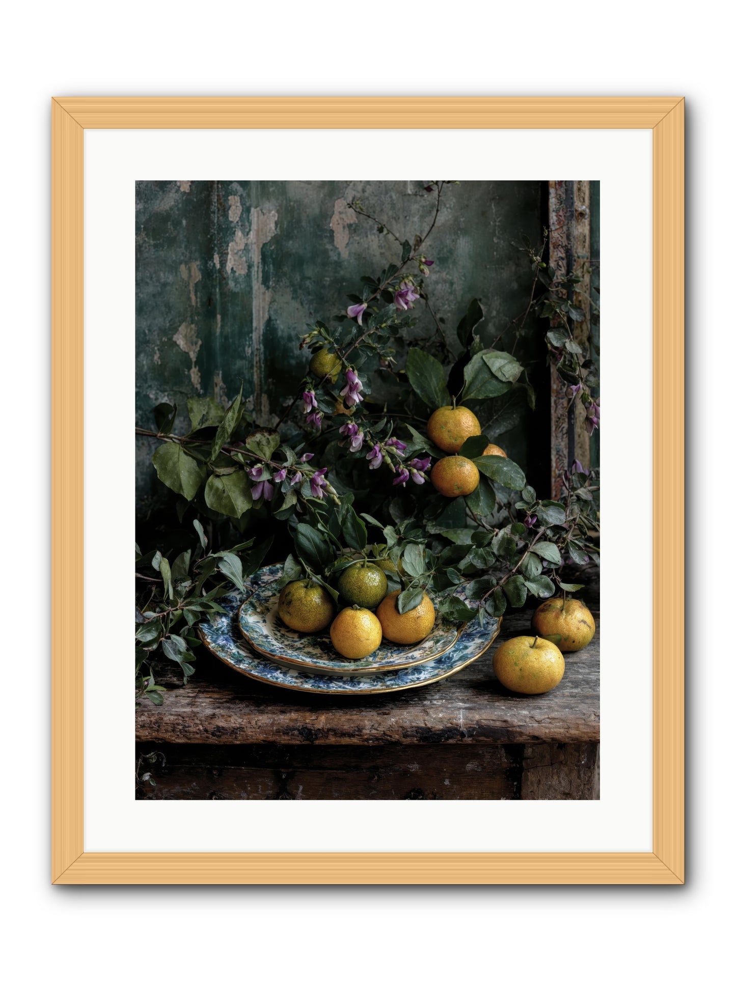 Clarabelle -- Framed Print - Natural 18x24