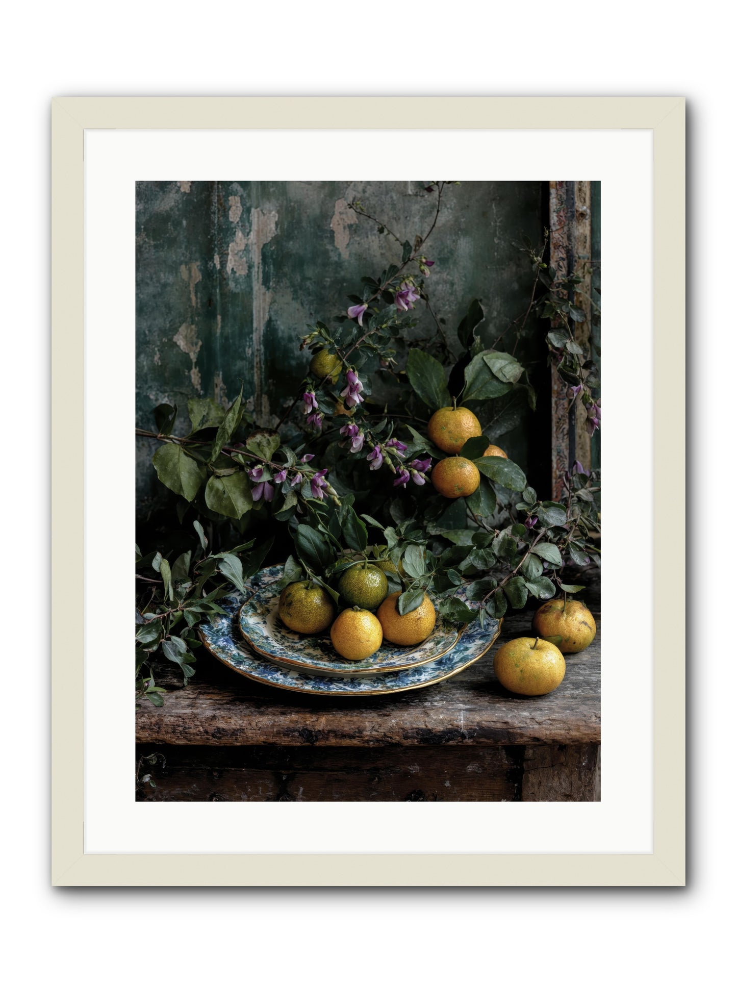Clarabelle -- Framed Print - White 18x24