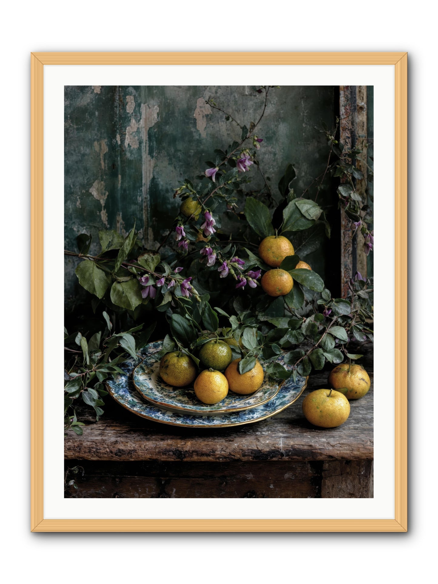 Clarabelle -- Framed Print - Natural 30x40