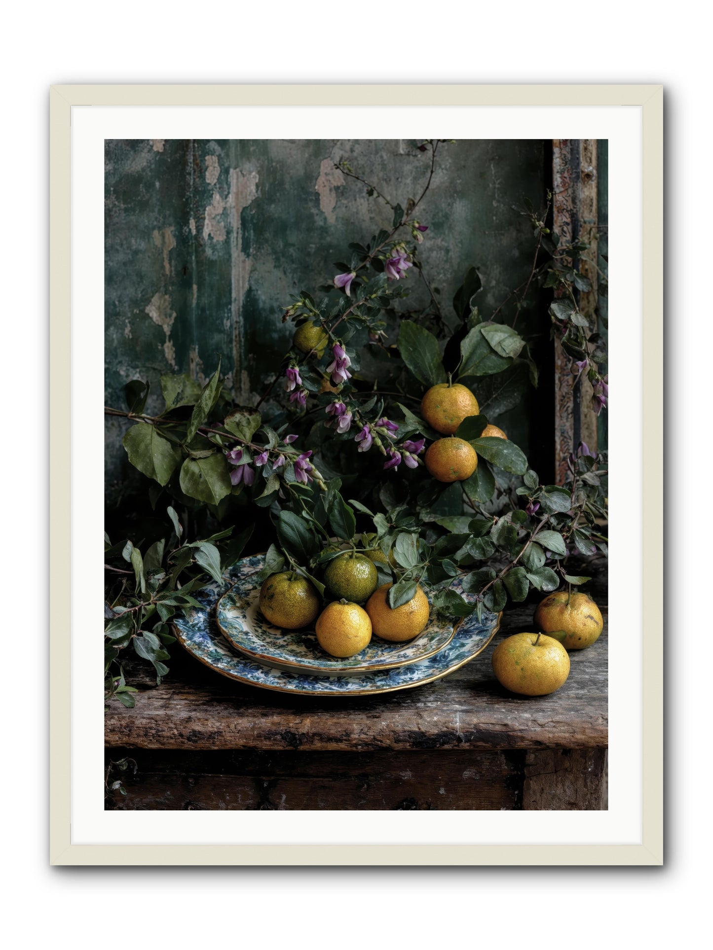 Clarabelle -- Framed Print - White 30x40